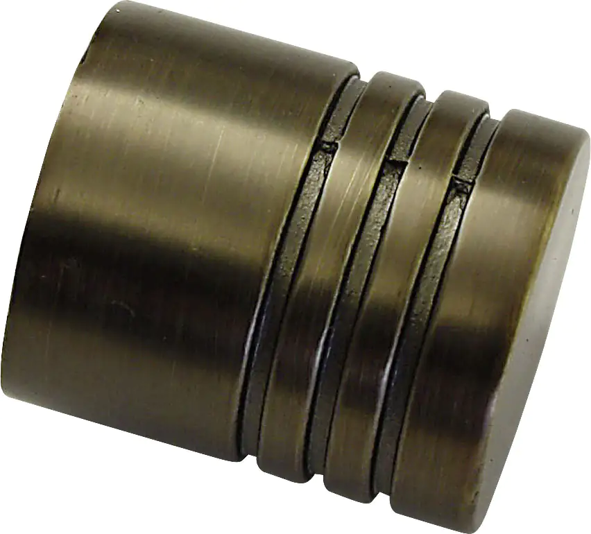 Gardinia Endknopf Chicago Zylinder bronze Zylinder bronze, Ø 20 mm