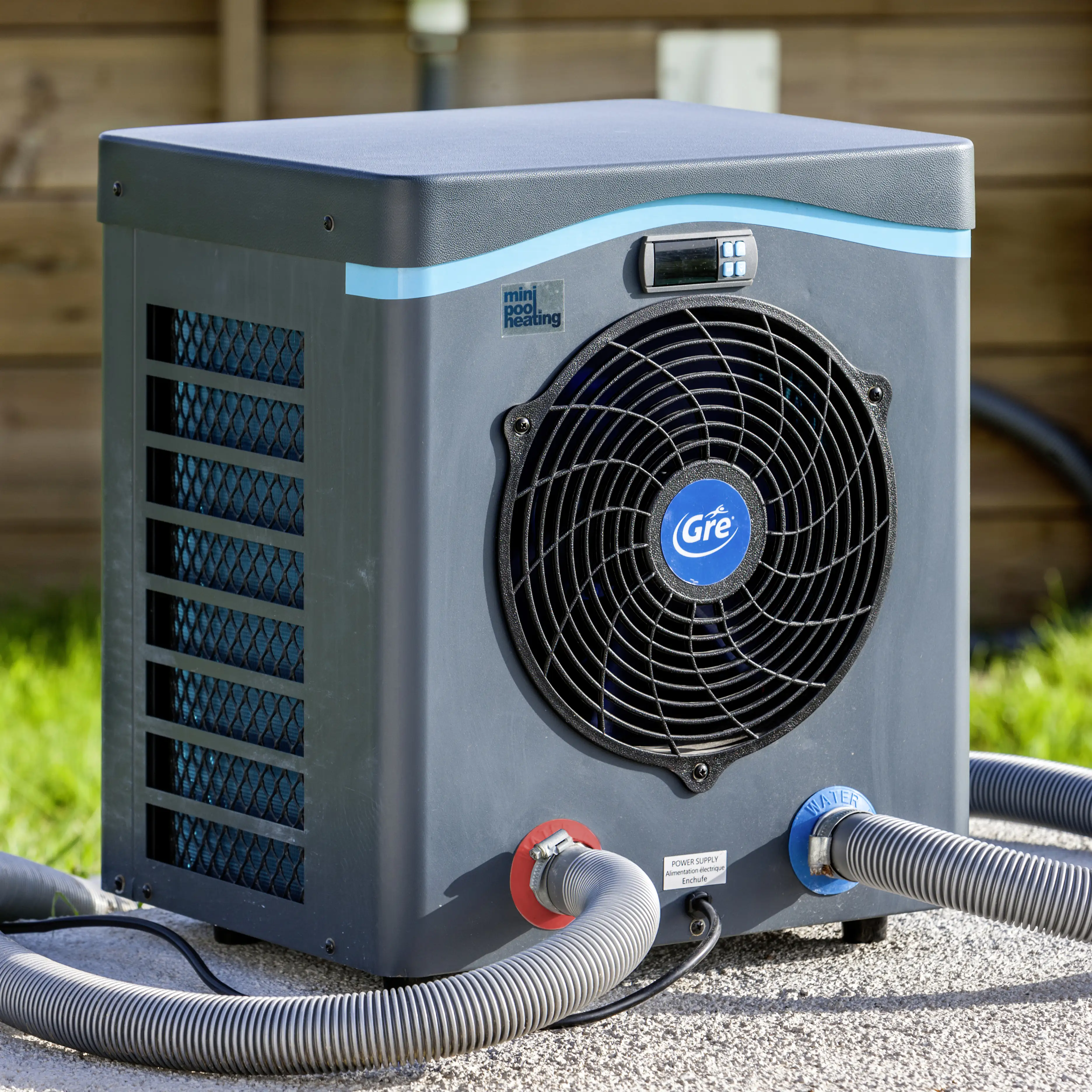 Gre Mini-Wärmepumpe Pool bis 40 m³ 43,5 x 43 x 46 cm