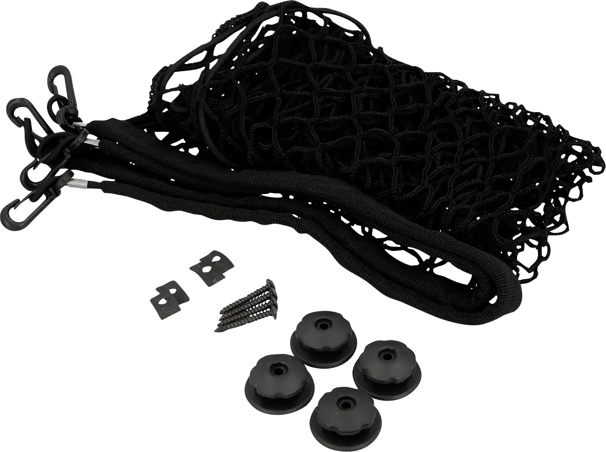 Unitec Kofferraum-Netz 98x64cm schwarz dehnbar