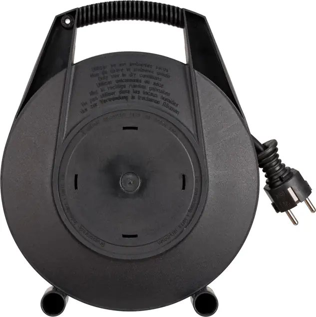 Brennenstuhl Vario Line Kabelbox 4-fach 5m, Indoor-Kabeltrommel