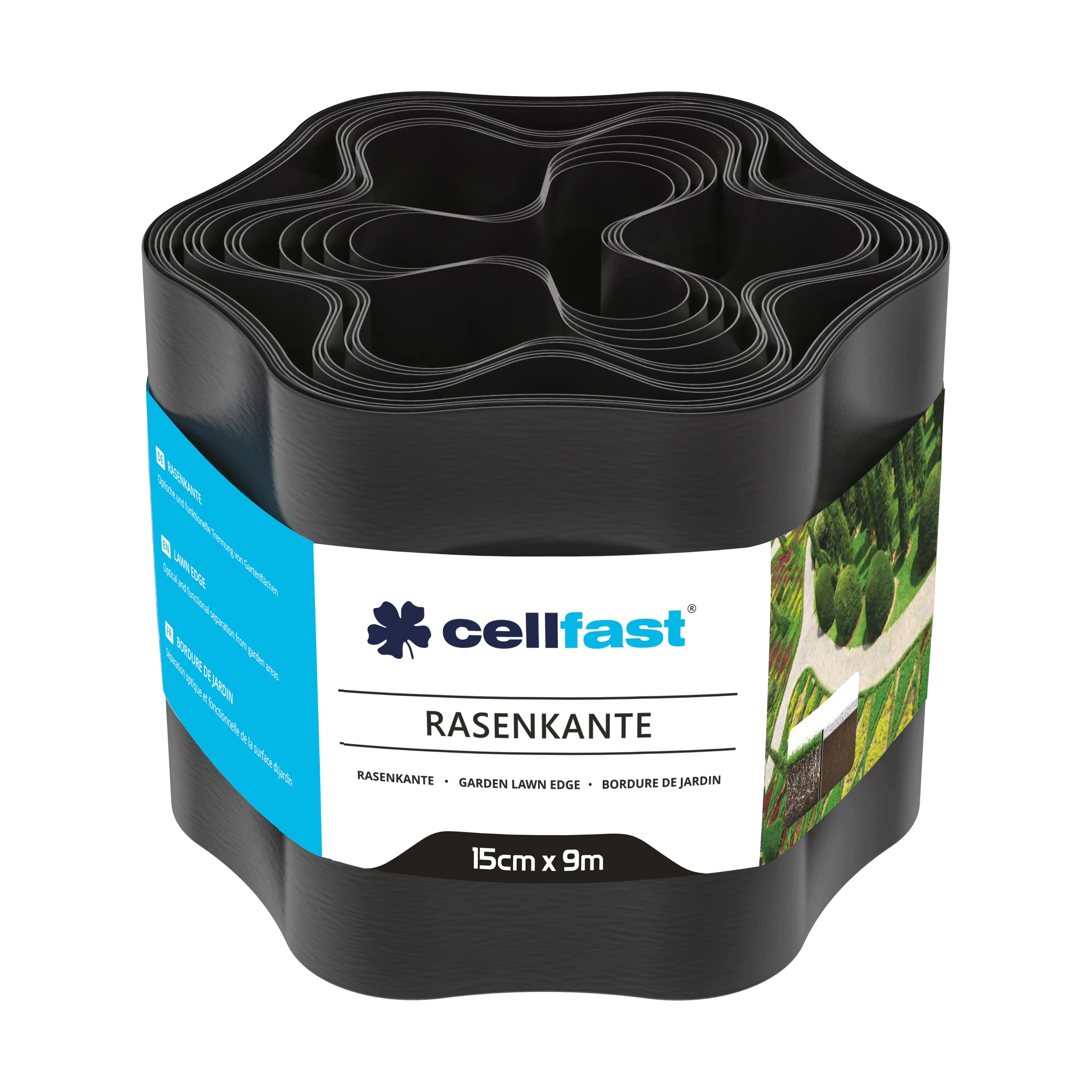 Cellfast Rasenkante 9 m x 15 cm