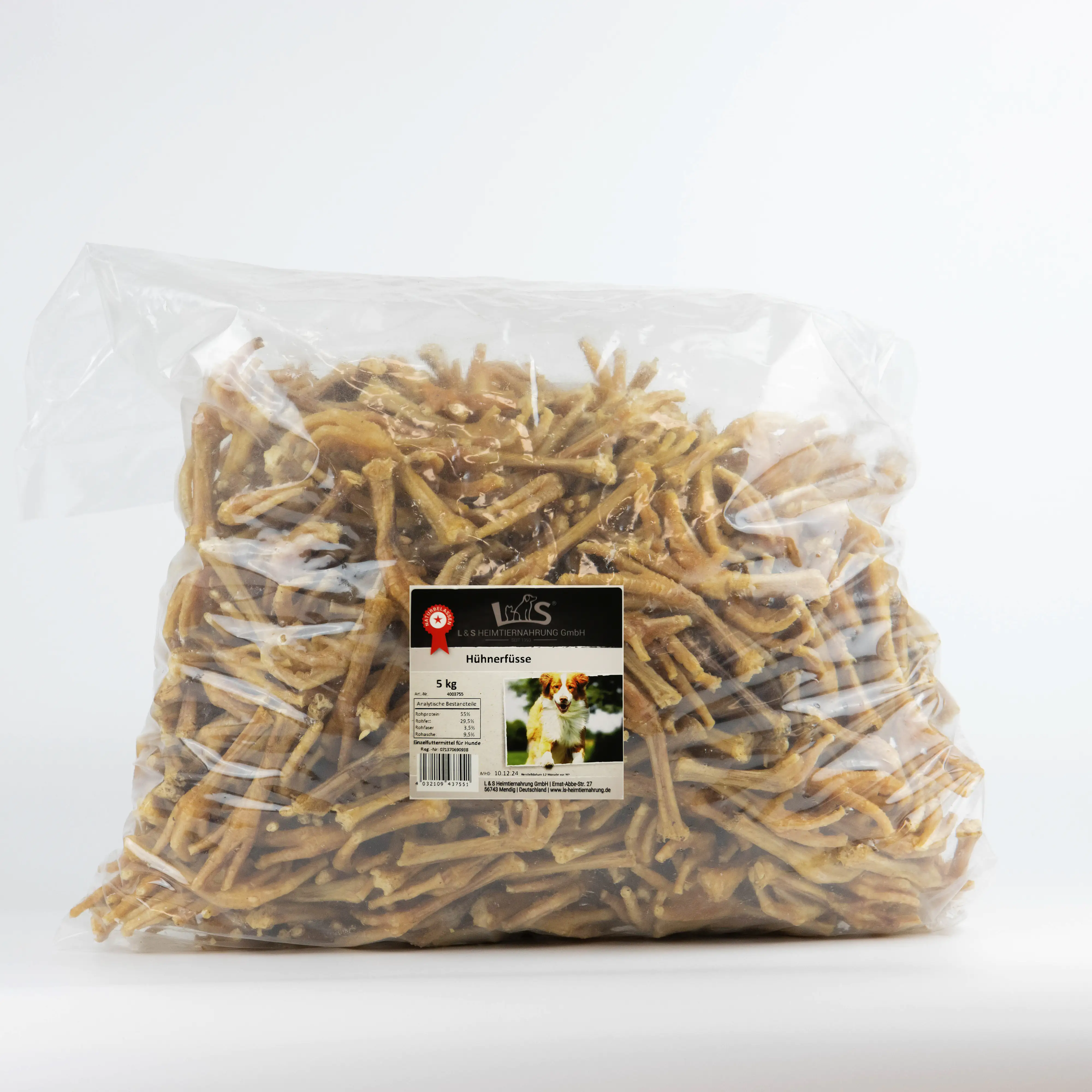 L&S Hundesnack Hühnerfüße 5kg kaufen Globus Baumarkt