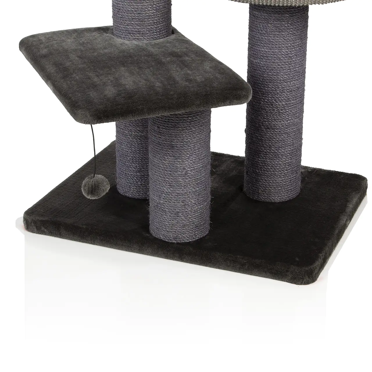 4038374116016_5 CanadianCat Kratzbaum Coony 130 H 131 cm grau