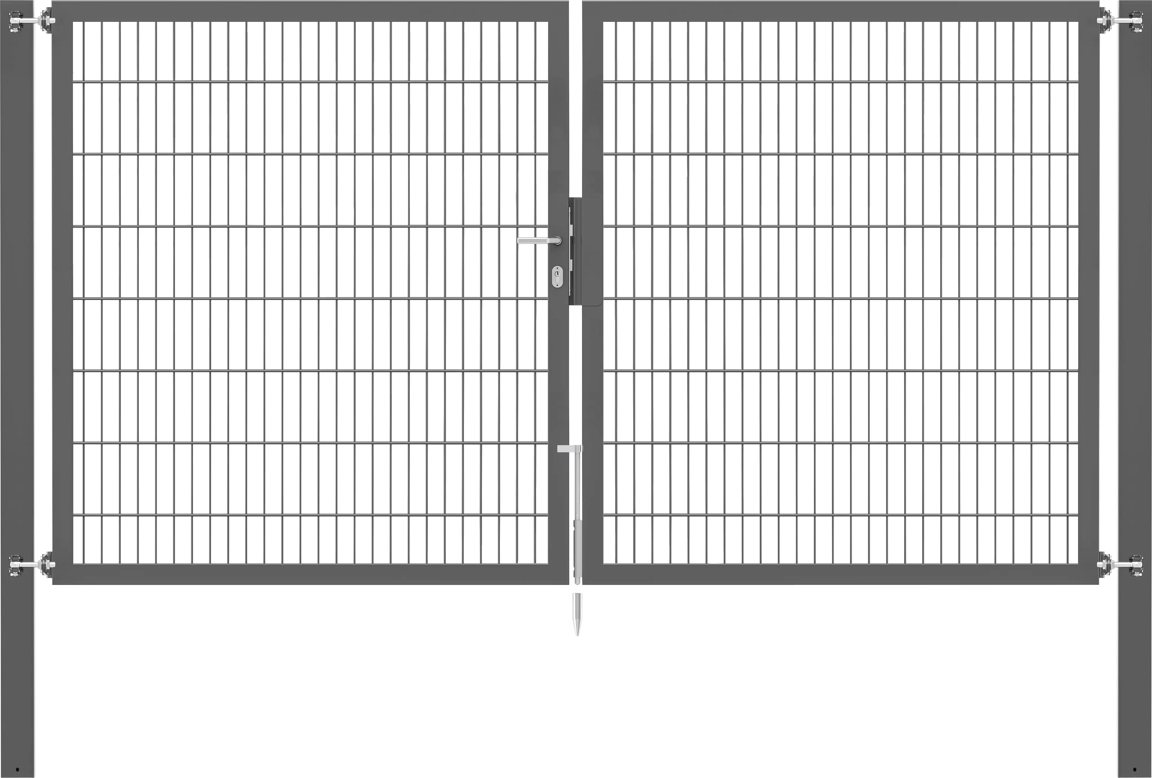 Alberts Doppeltor Flexo Plus anthrazit 300 x 160 cm