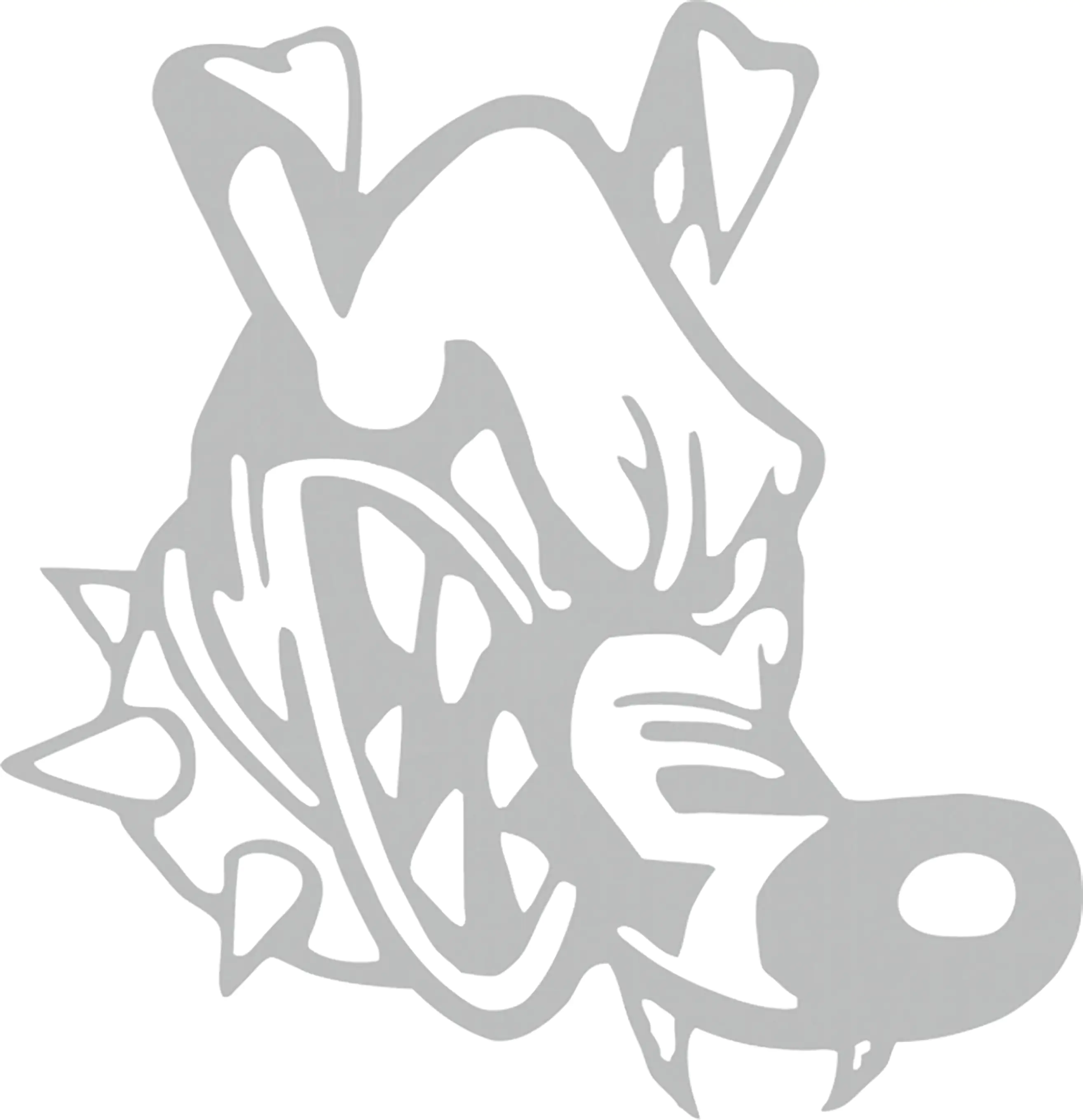 Hermann Schütz Aufkleber Hund Cartoon