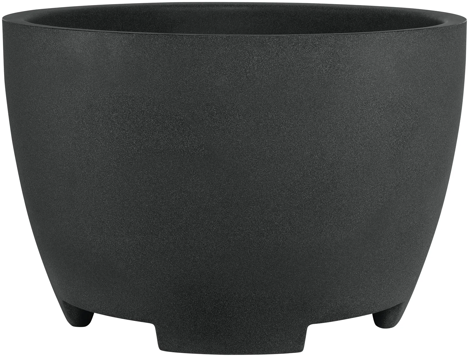 Geli Pflanzkübel Megalos Kunststoff anthrazit Ø 80 x 53 cm 