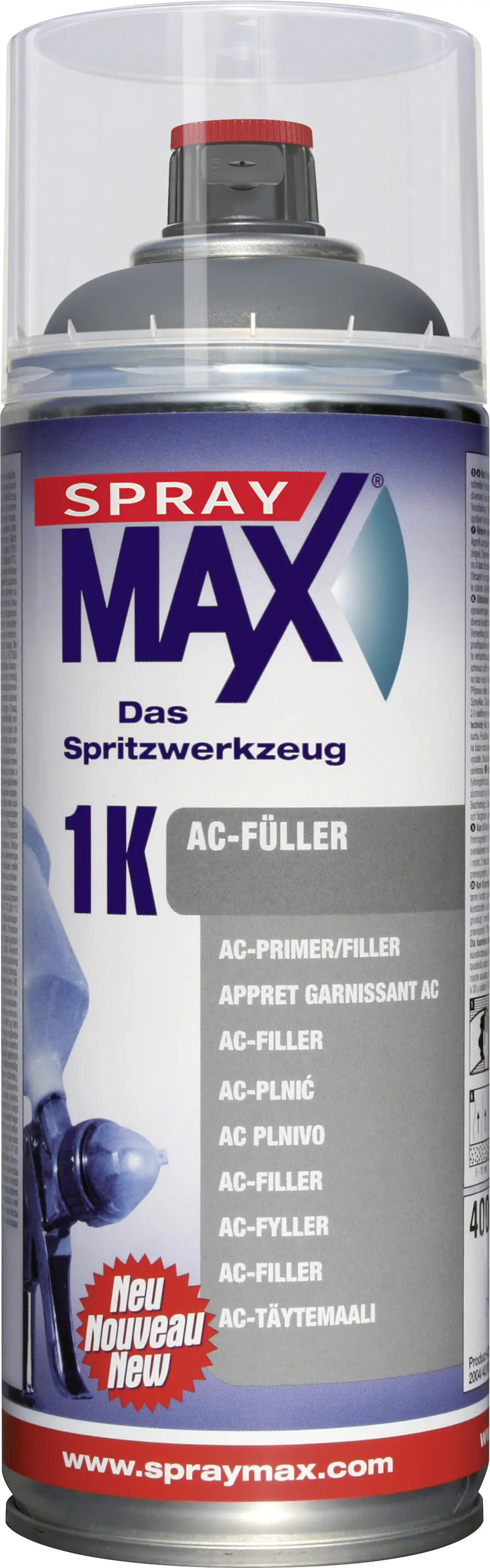 SprayMAX 1K AC-Füller dunkelgrau 400ml