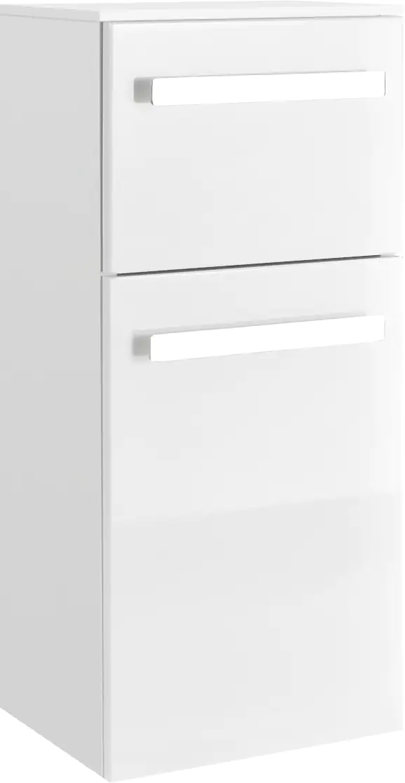 4017026088727 Pelipal Highboard Fokus 4005 Lack polarweiß Hochglanz, Breite 30 cm