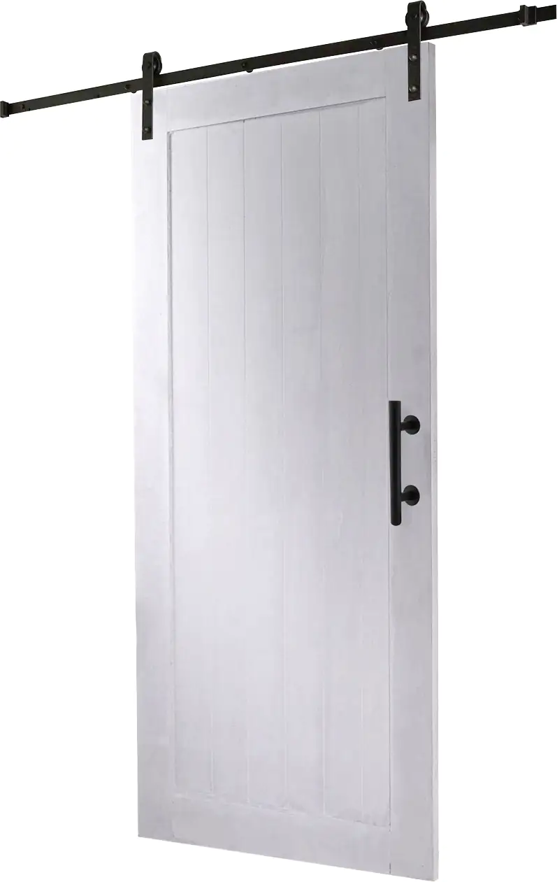 Schiebetür Legno 211,5 x 93 x 3,8 cm, inkl. Schiebetürsystem Basic schwarz