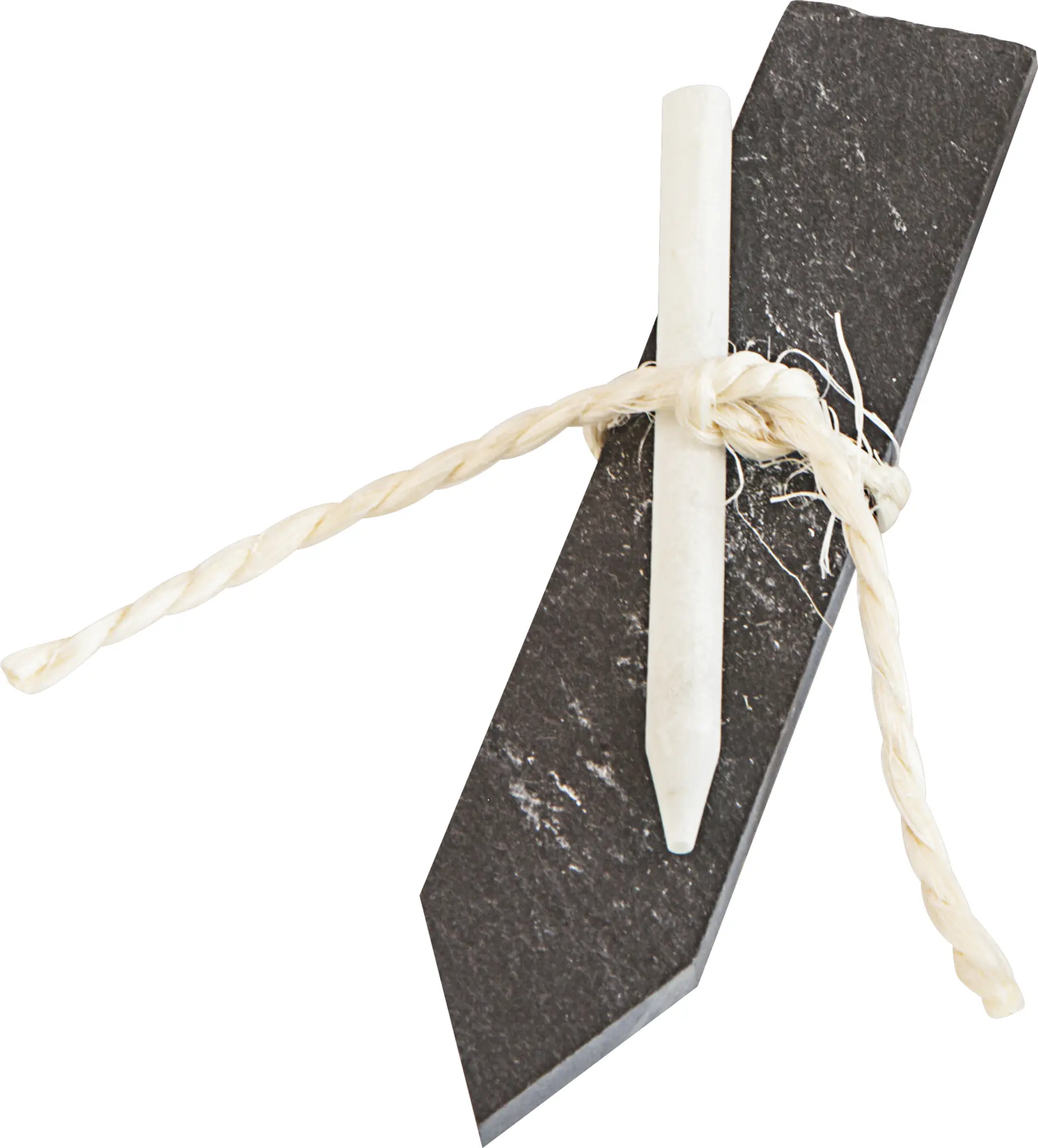 Windhager Pflanzenschilder Stecketiketten Schiefer + Kreide 12 cm - 8 Stück