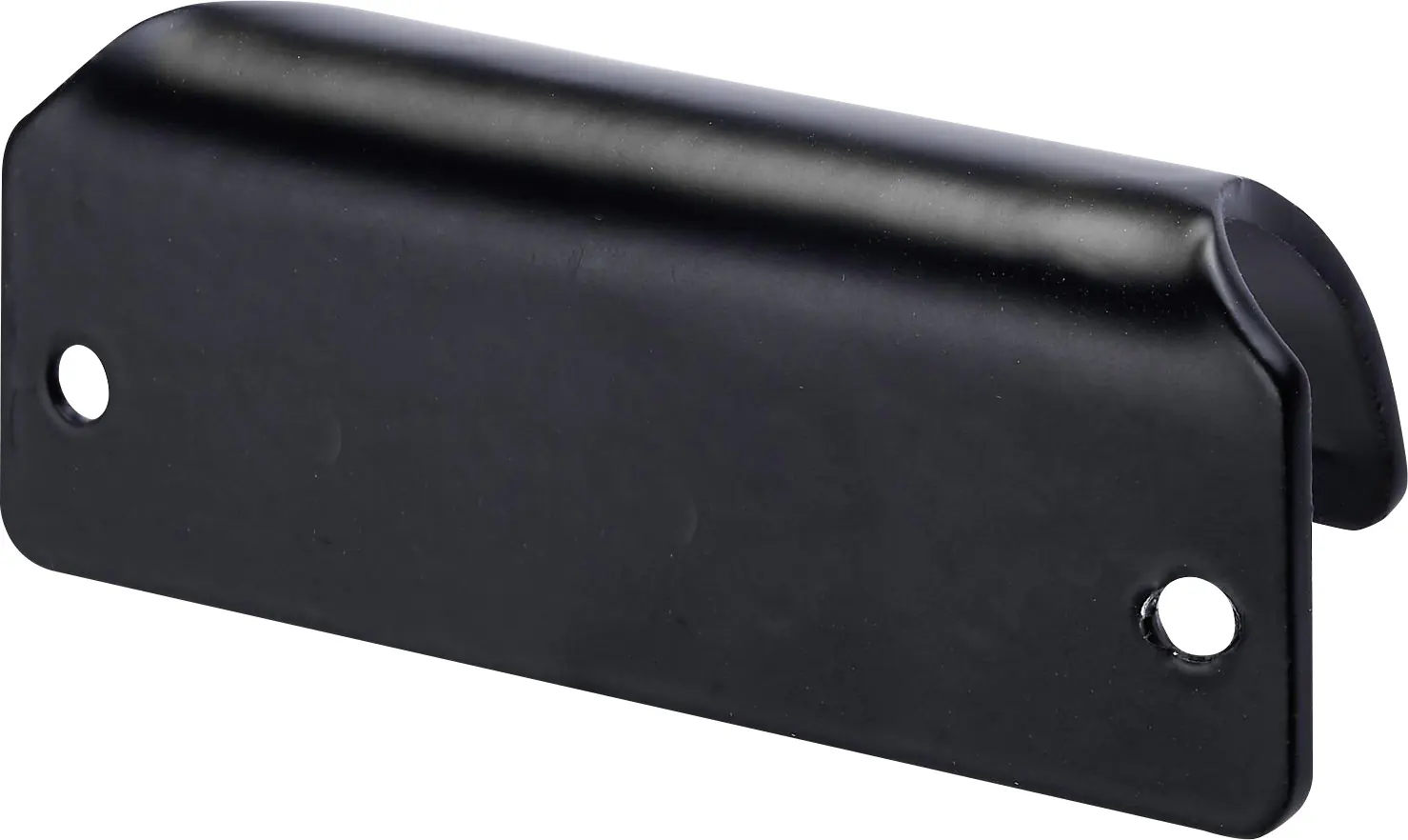 Hettich Möbelgriff Schublade Aluminium 70 mm schwarz - 1 Stück