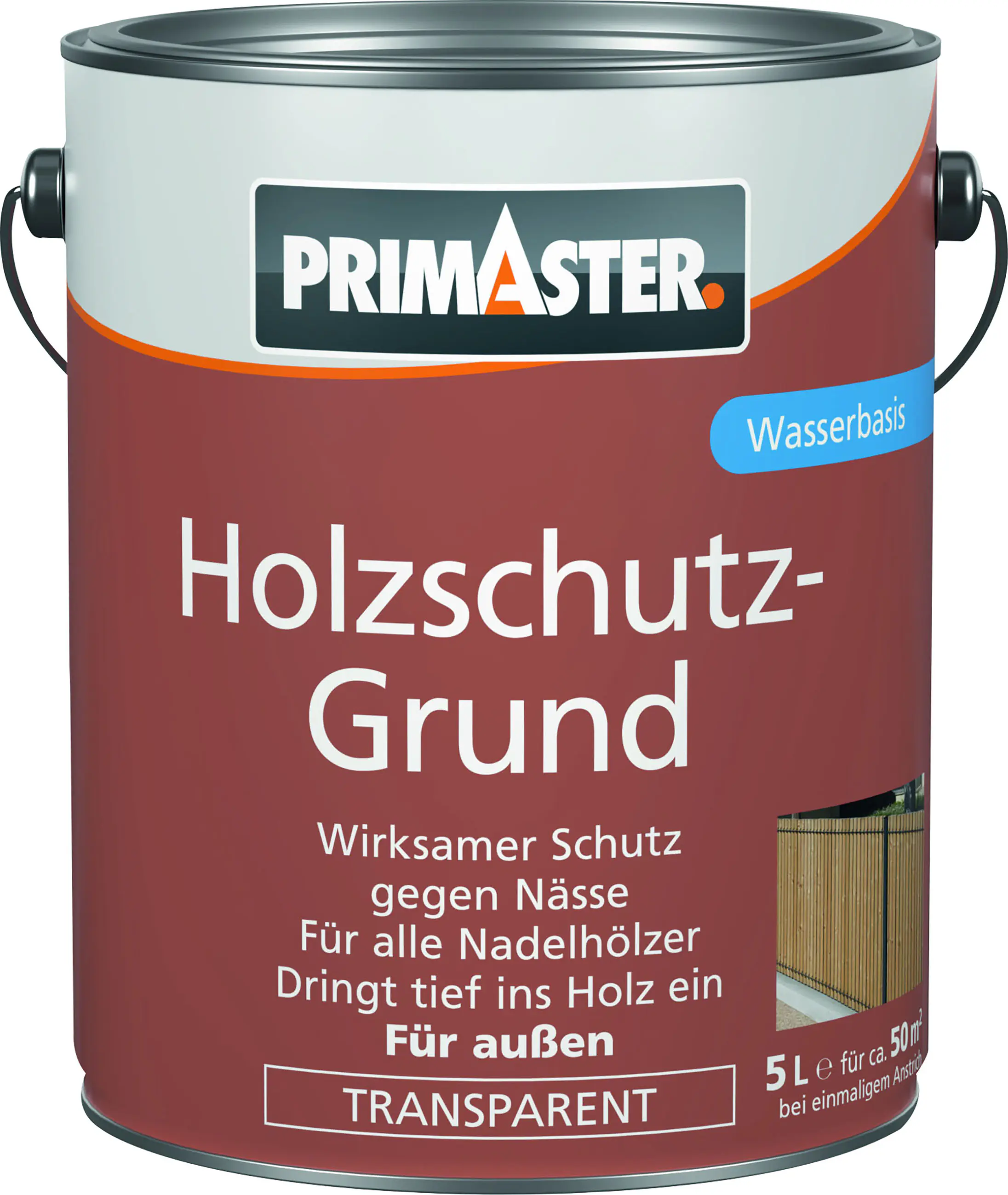 Primaster Holzschutz-Grund 5 L farblos
