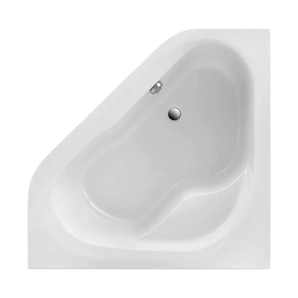 Ottofond Eckwanne Ancona 135 x 135 cm, weiß