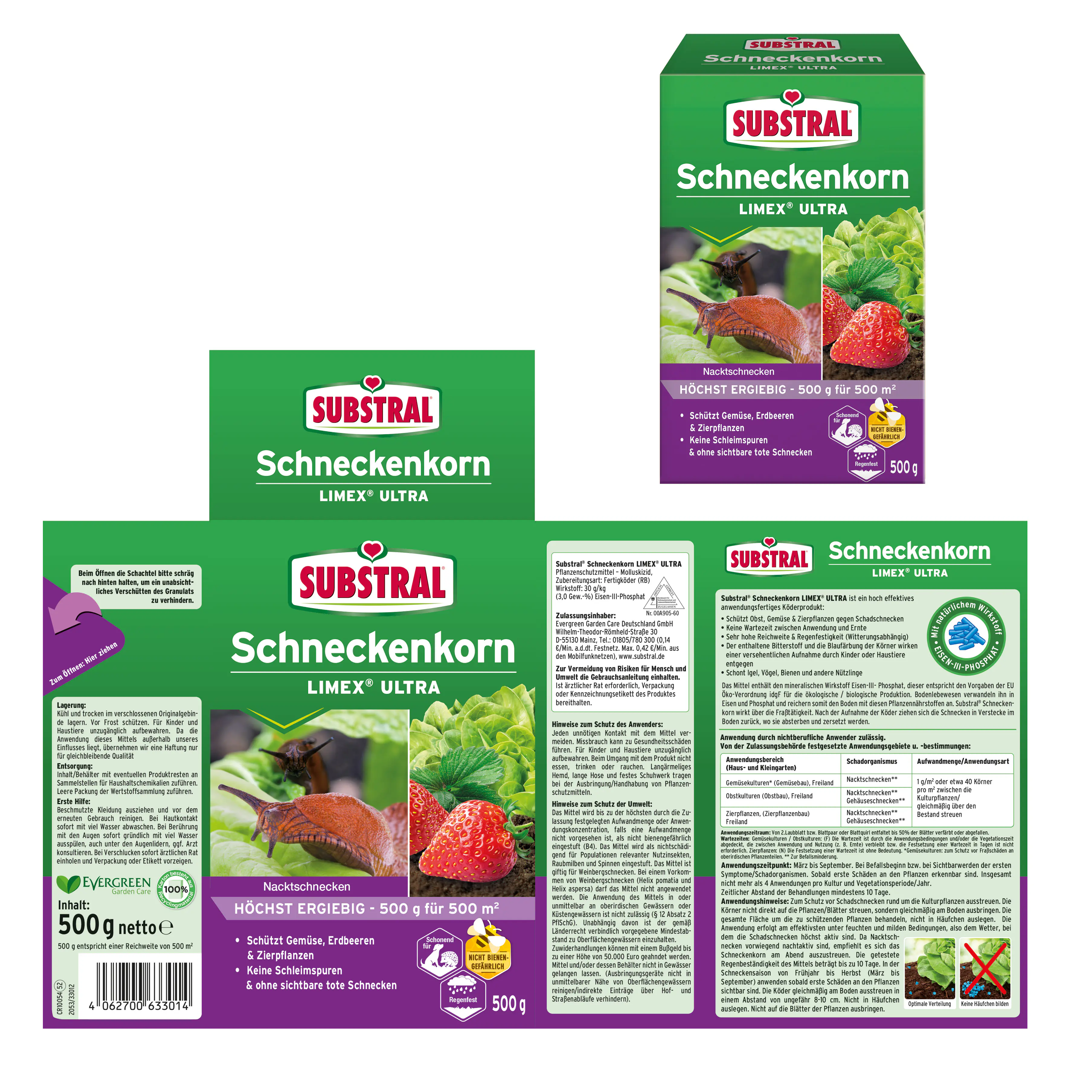 Substral Schneckenkorn Limex Ultra 500 g