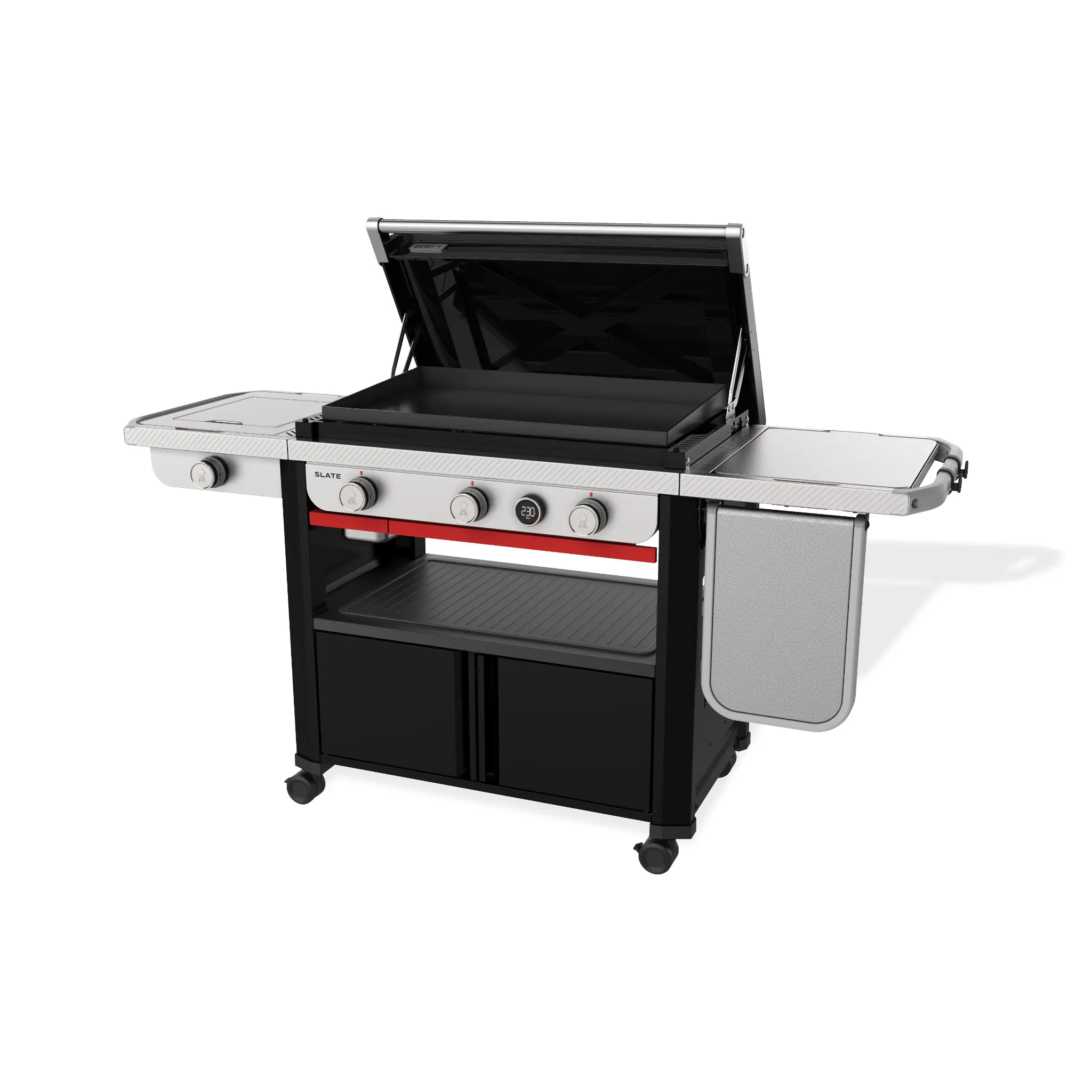 Weber Gasgrill Slate GPSB Plancha Grillfläche: 76 x 46 cm