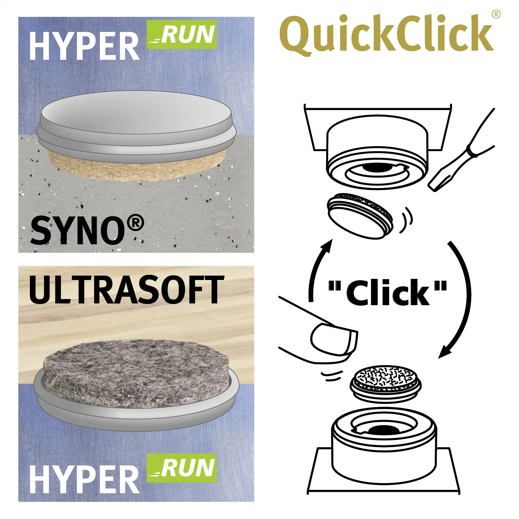 Wagner Möbelfuß Justus Duo Kunststoff Ø 3 x 2 cm schwarz 4 Stück Wagner Möbelfuß Justus Duo Kunststoff Ø 3 x 2 cm schwarz 4 Stück