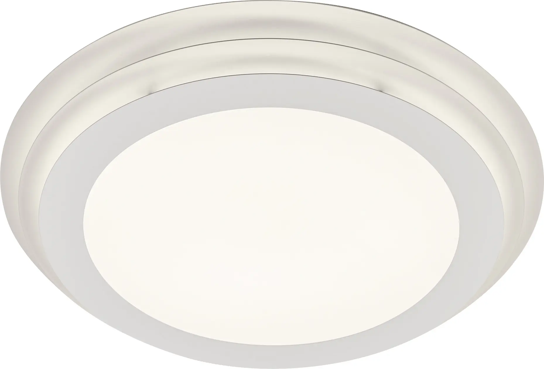 Osram LED Deckenleuchte Orbis Spiral Layer weiß Ø 50 cm 38 W warmweiß