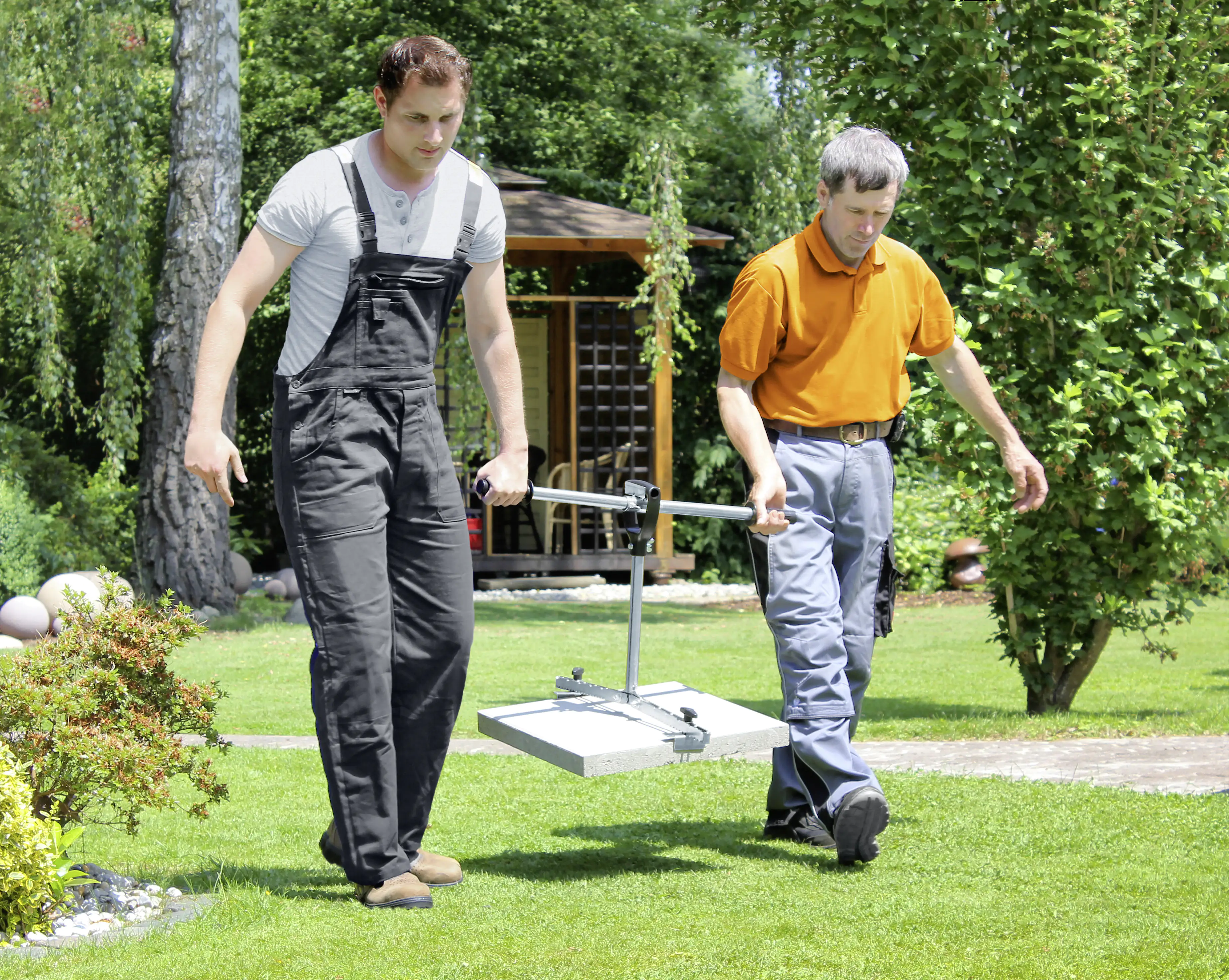 Langfit Tragarm für Plattenheber bis 60 kg für 2 Personen