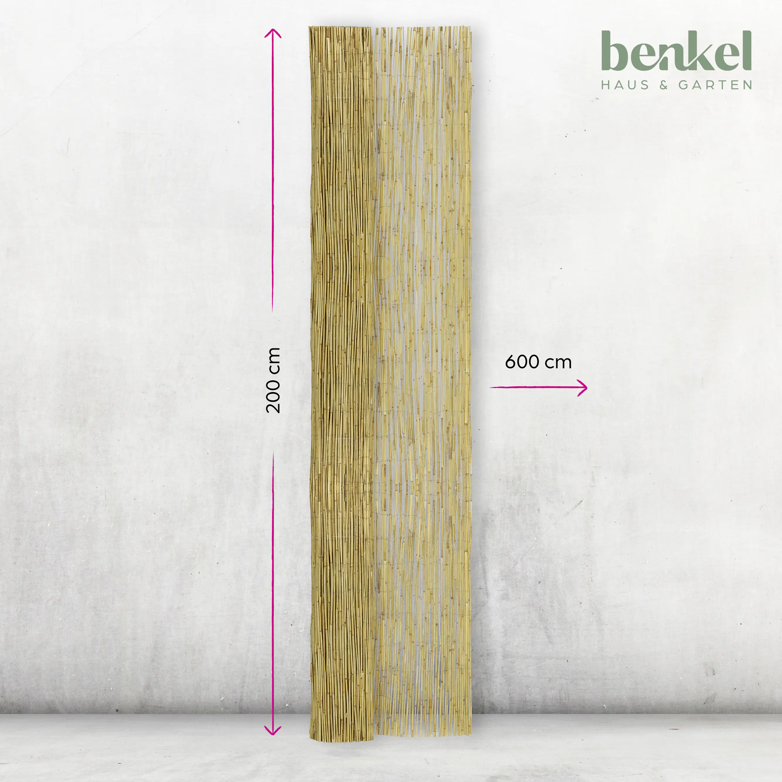 Schilfrohrmatte 2 x 6 m