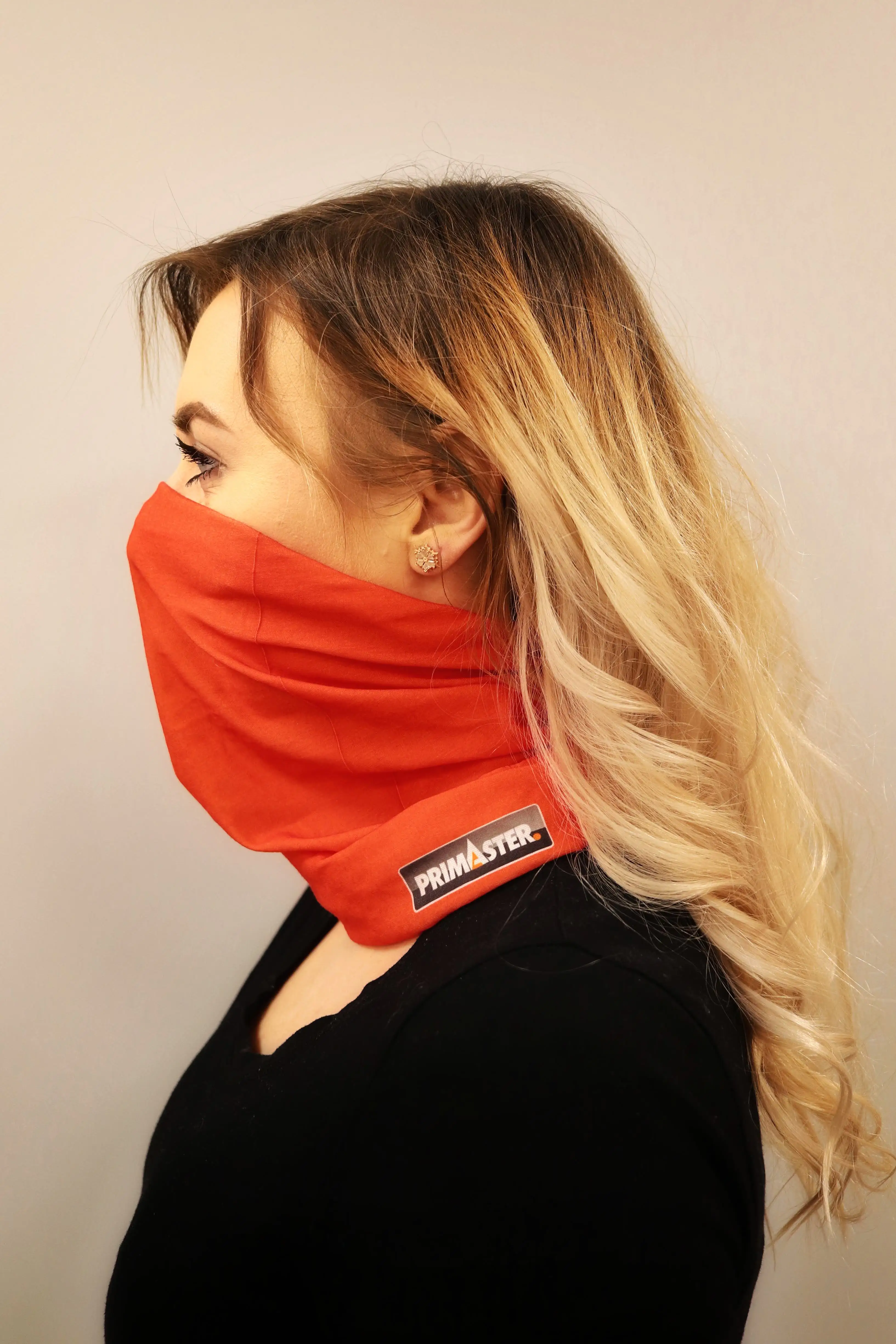 Primaster Multifunktionstuch 24x50 cm, rot