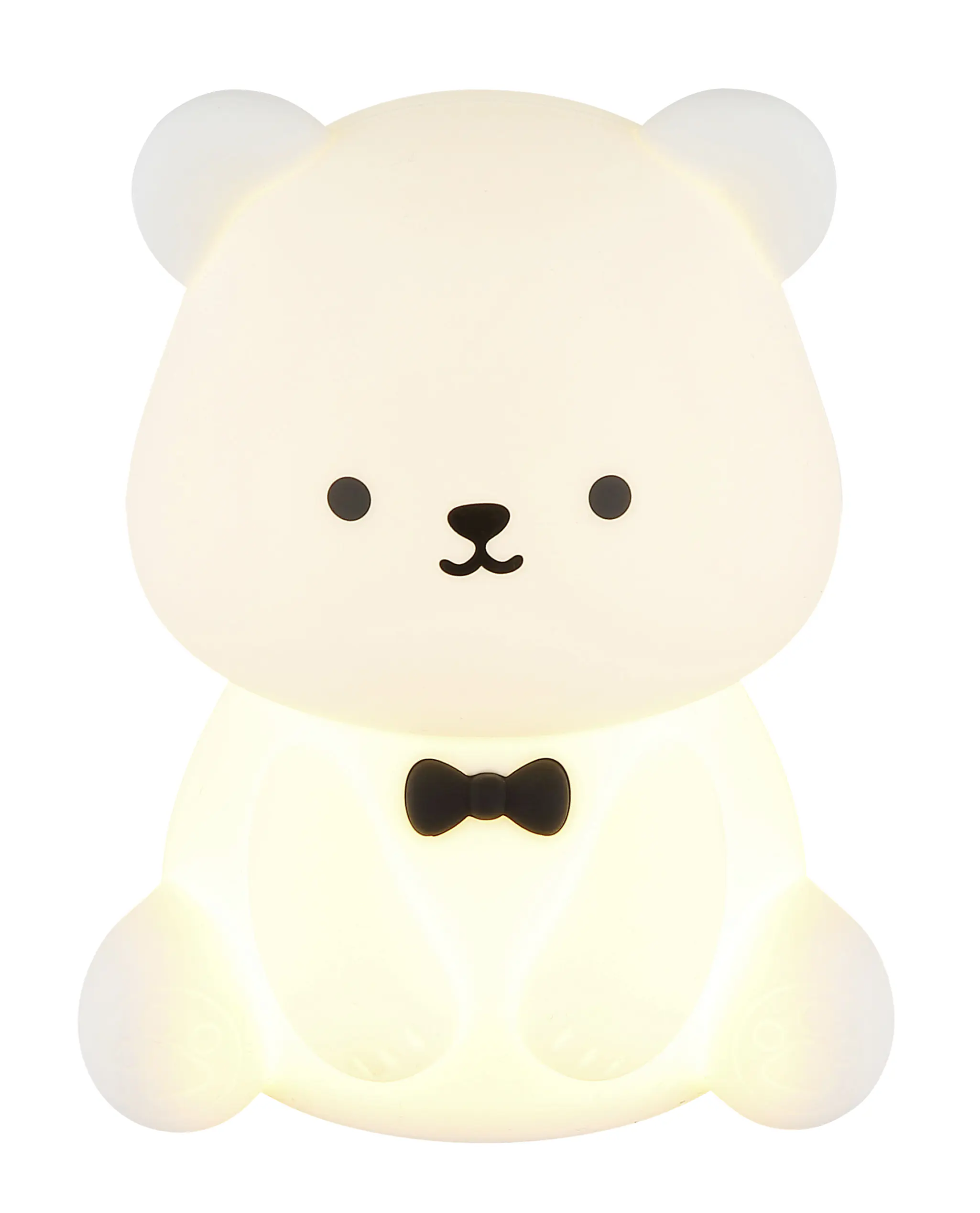 Globo Akku Tischleuchte Teddy 1W RGBW weiß Kunststoff