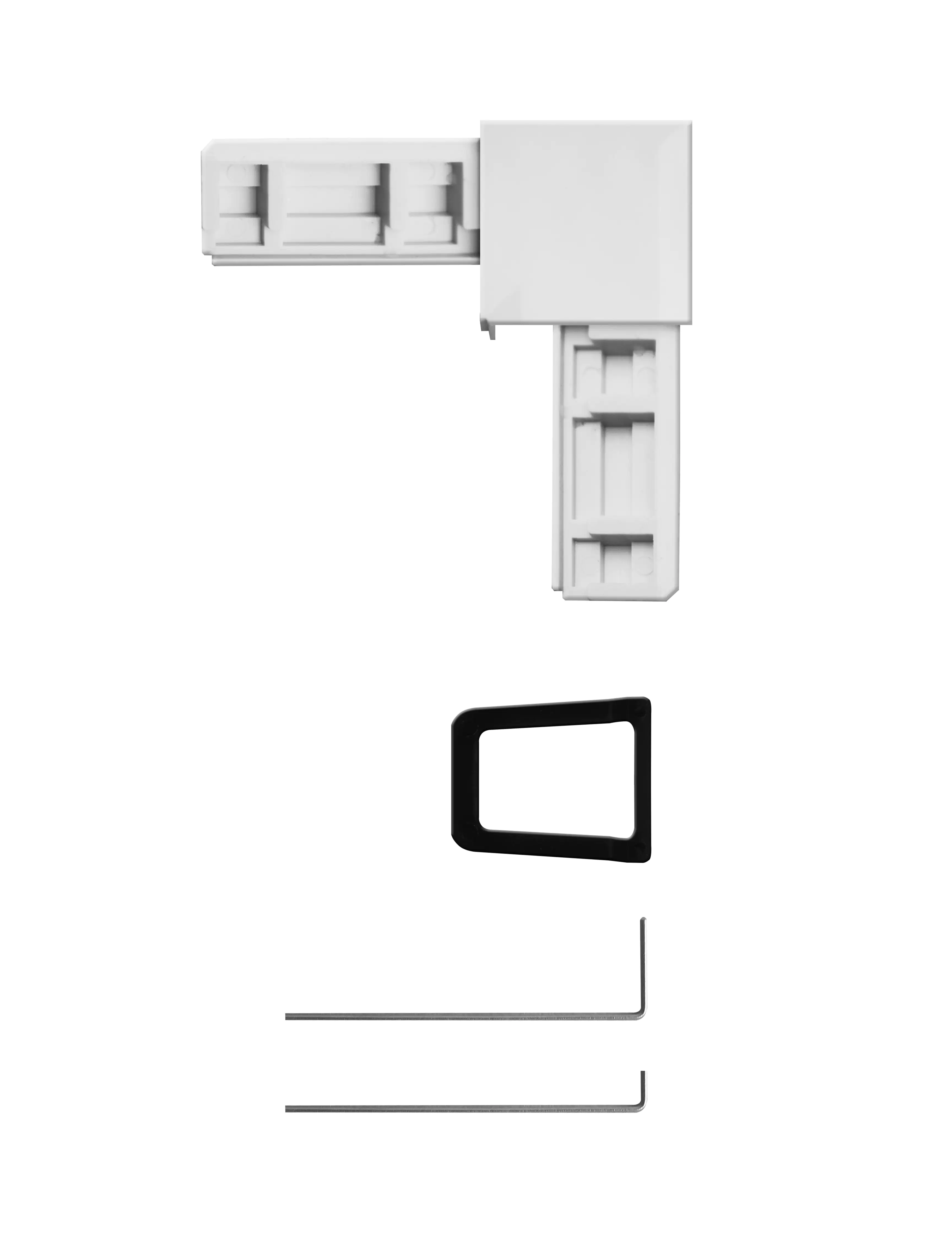 Schellenberg Eckverbinder-Set PLUS weiß