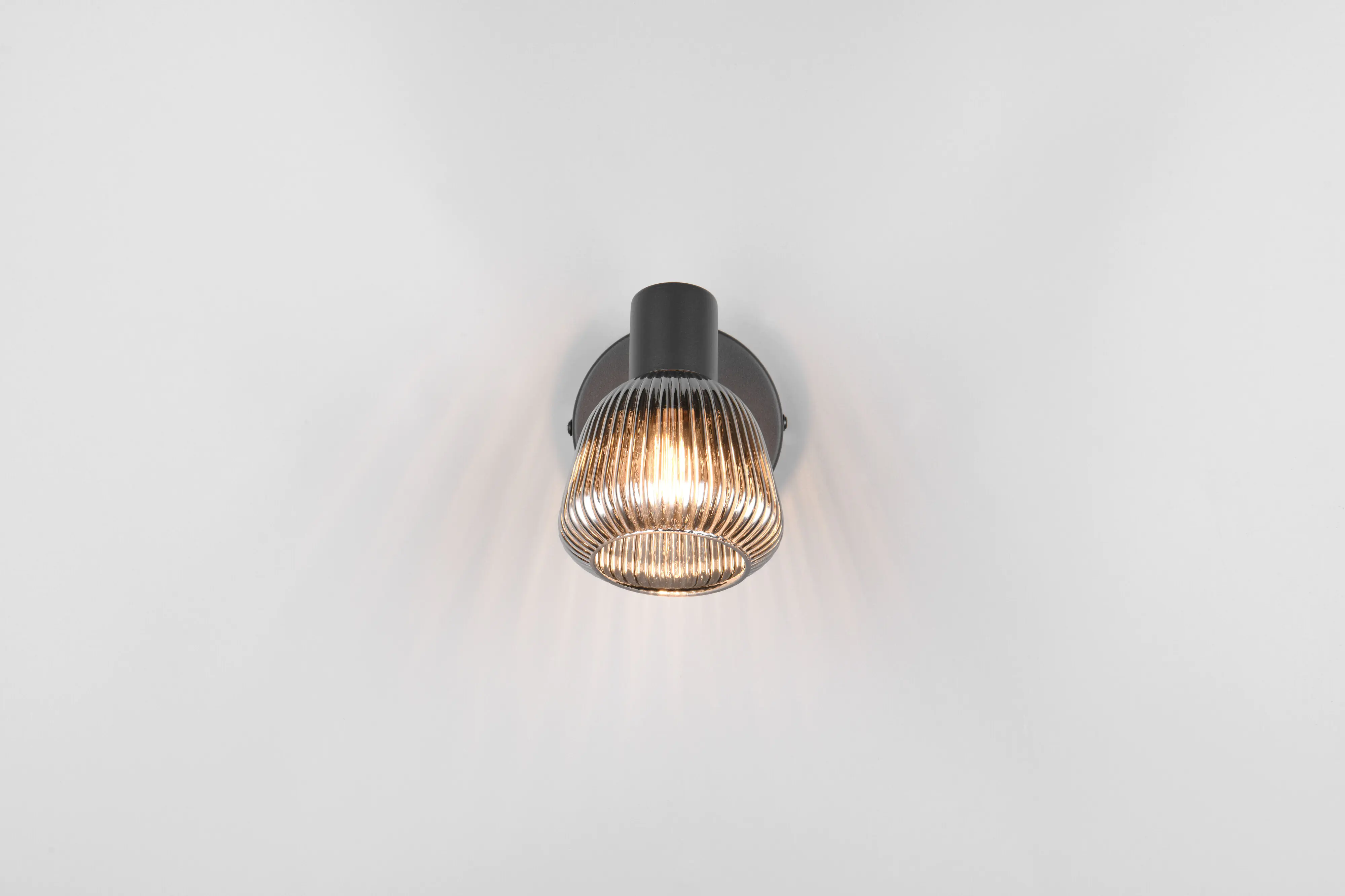 Trio Leuchten Spot Tarifa E14 schwarz matt Metall/Glas Trio Leuchten Spot Tarifa E14 schwarz matt Metall/Glas