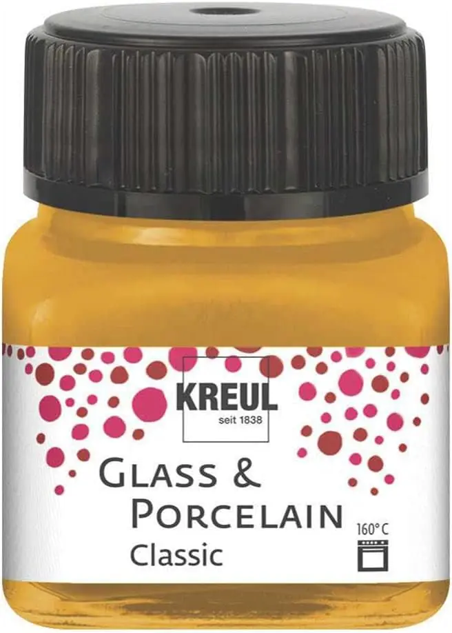 Kreul Glass und Porcelain Classic metallic-gold 20 ml Kreul Glass und Porcelain Classic metallic-gold 20 ml