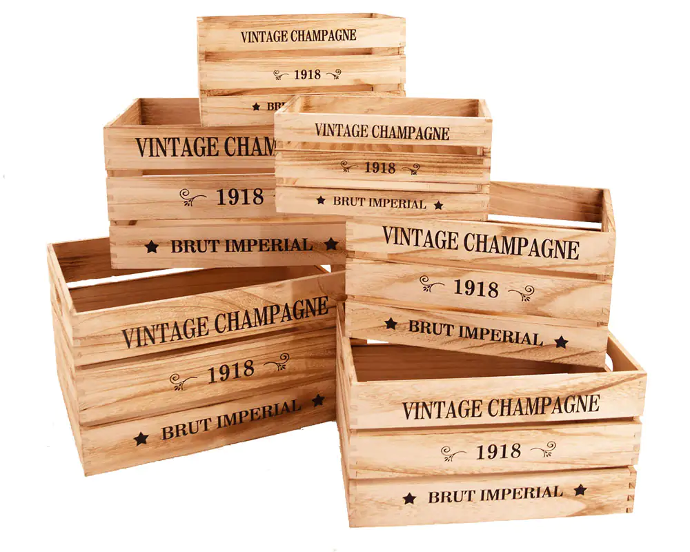 Lensing Holzkiste Champagner 31 x 21 x 16 cm Lensing Holzkiste Champagner 31 x 21 x 16 cm