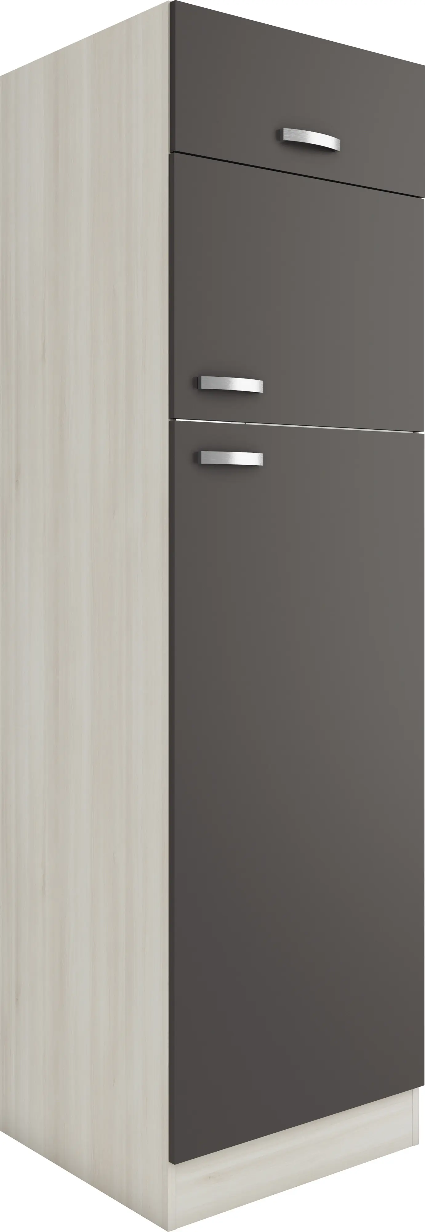 Optifit Hochschrank Faro 220 anthrazit/akazie 60 cm