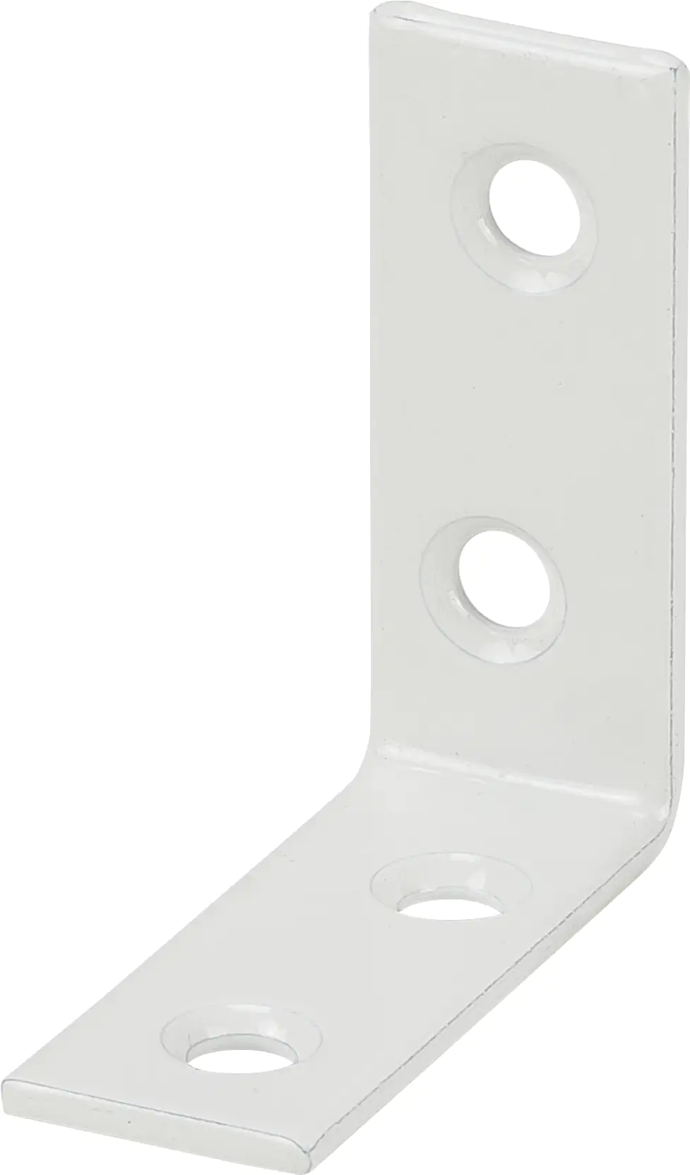 Vormann Stuhlwinkel 40x40x15 mm Stahl weiß - 1 Stück