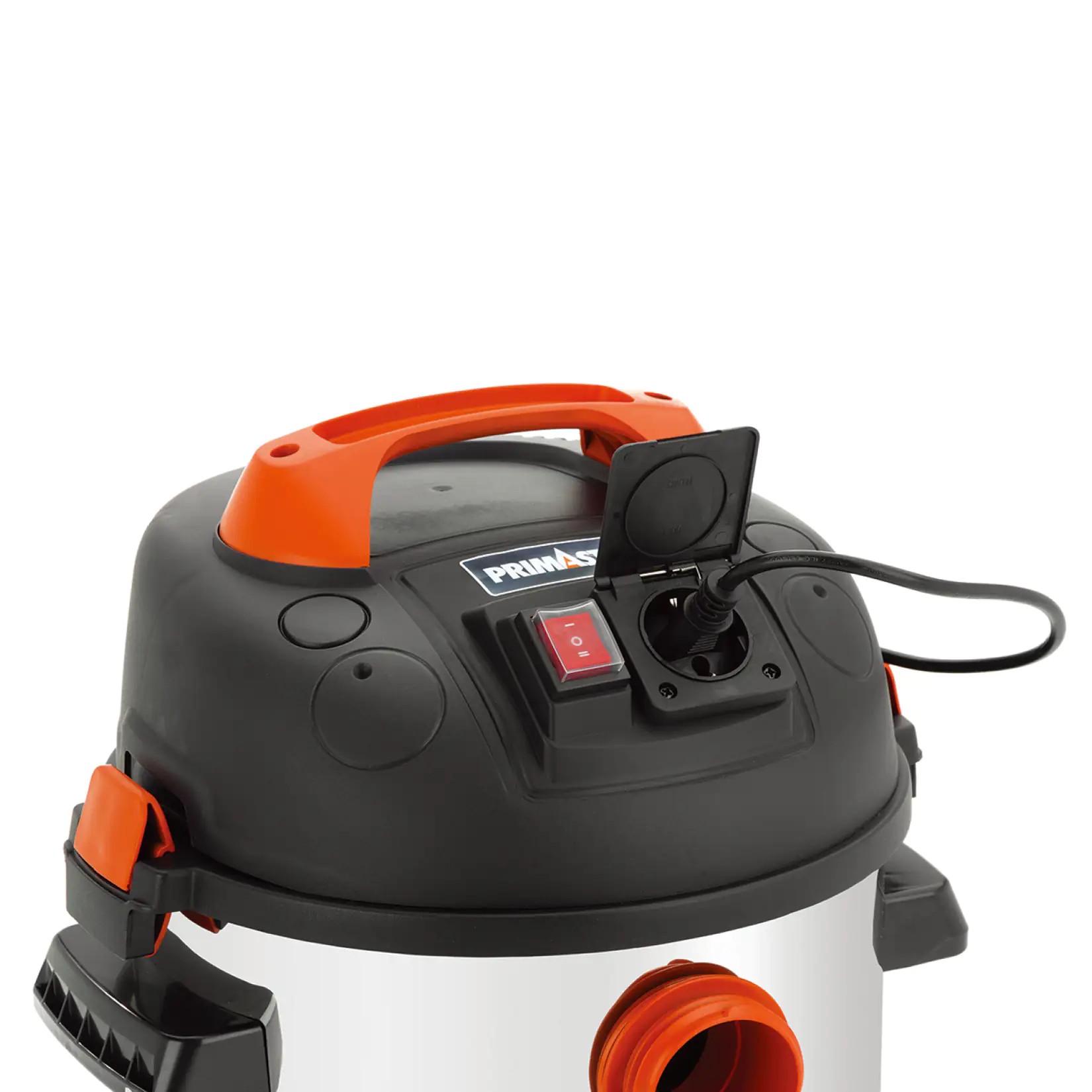 Primaster Nass-Trockensauger Pro 25 SI 1800 W 25 L Edelstahlbehälter Primaster Nass-Trockensauger Pro 25 SI 1800 W 25 L Edelstahlbehälter
