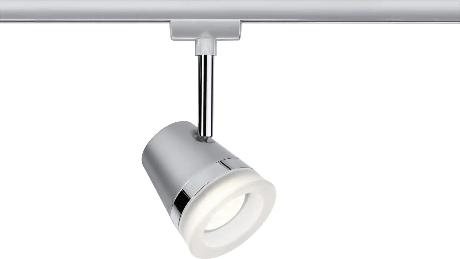4000870955253_2843493 Paulmann URail Zigbee Schienenspot Cone chrom-matt 18 cm RGBW GU10