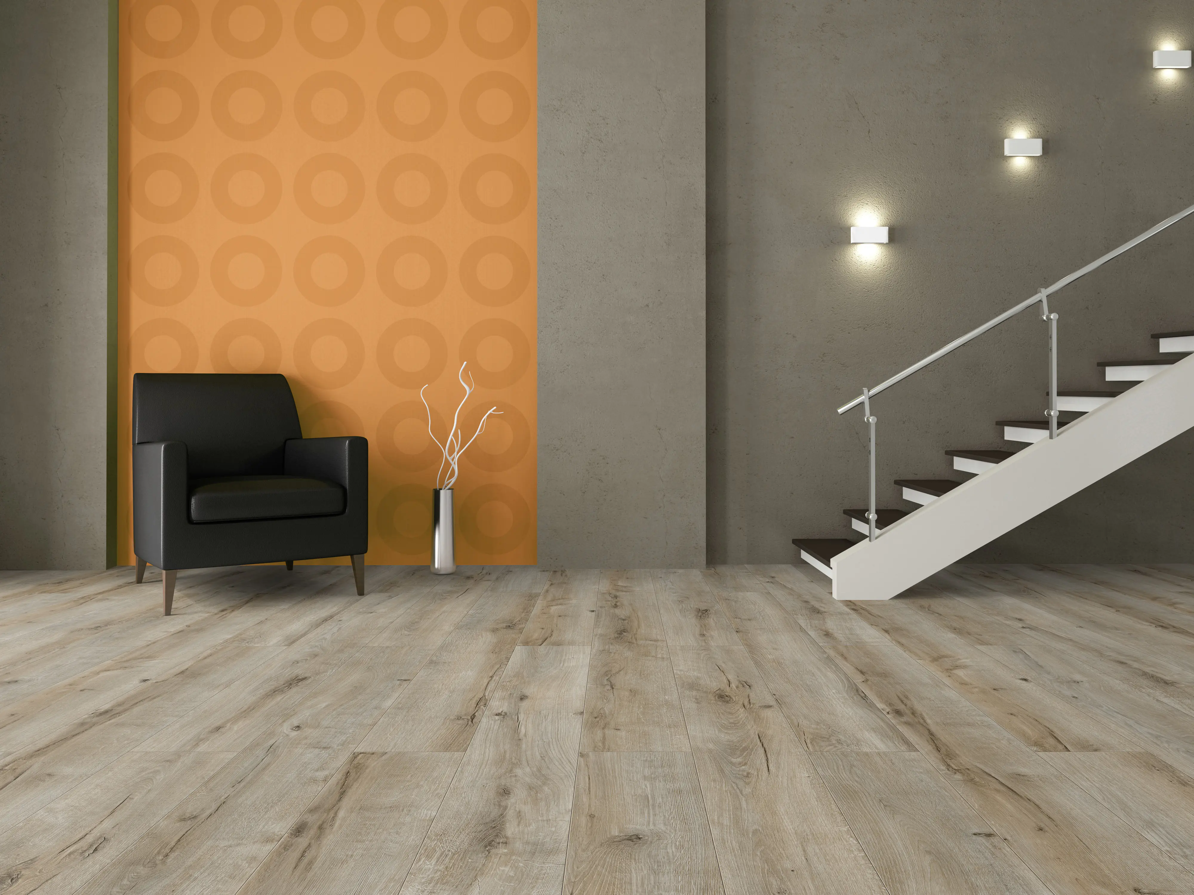 Classen Laminat Megaloc Aquaprotect 128,5 x 19,2 cm 8 mm Oak beige
