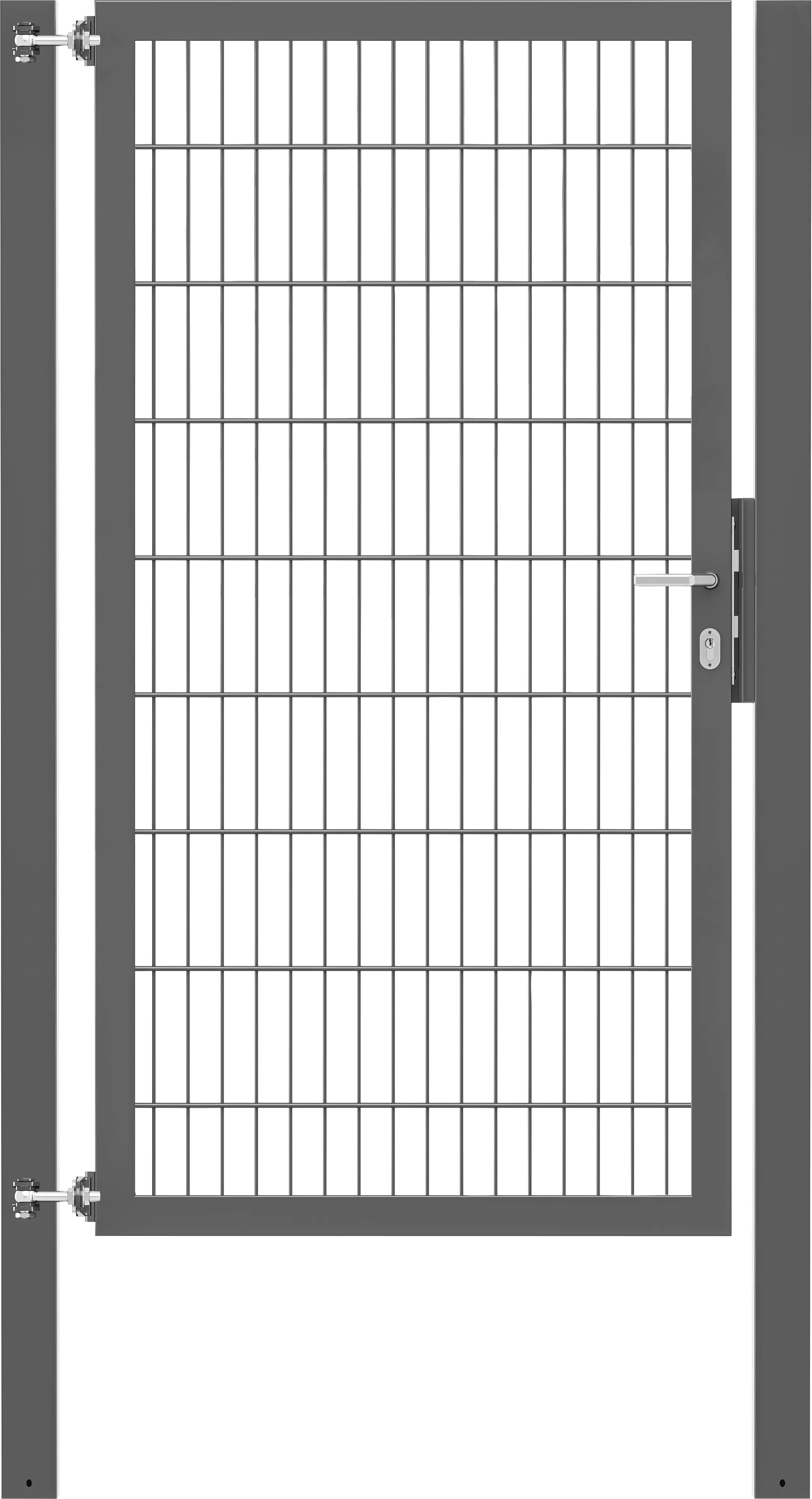 Alberts Einzeltor Flexo Plus anthrazit 100 x 180 cm