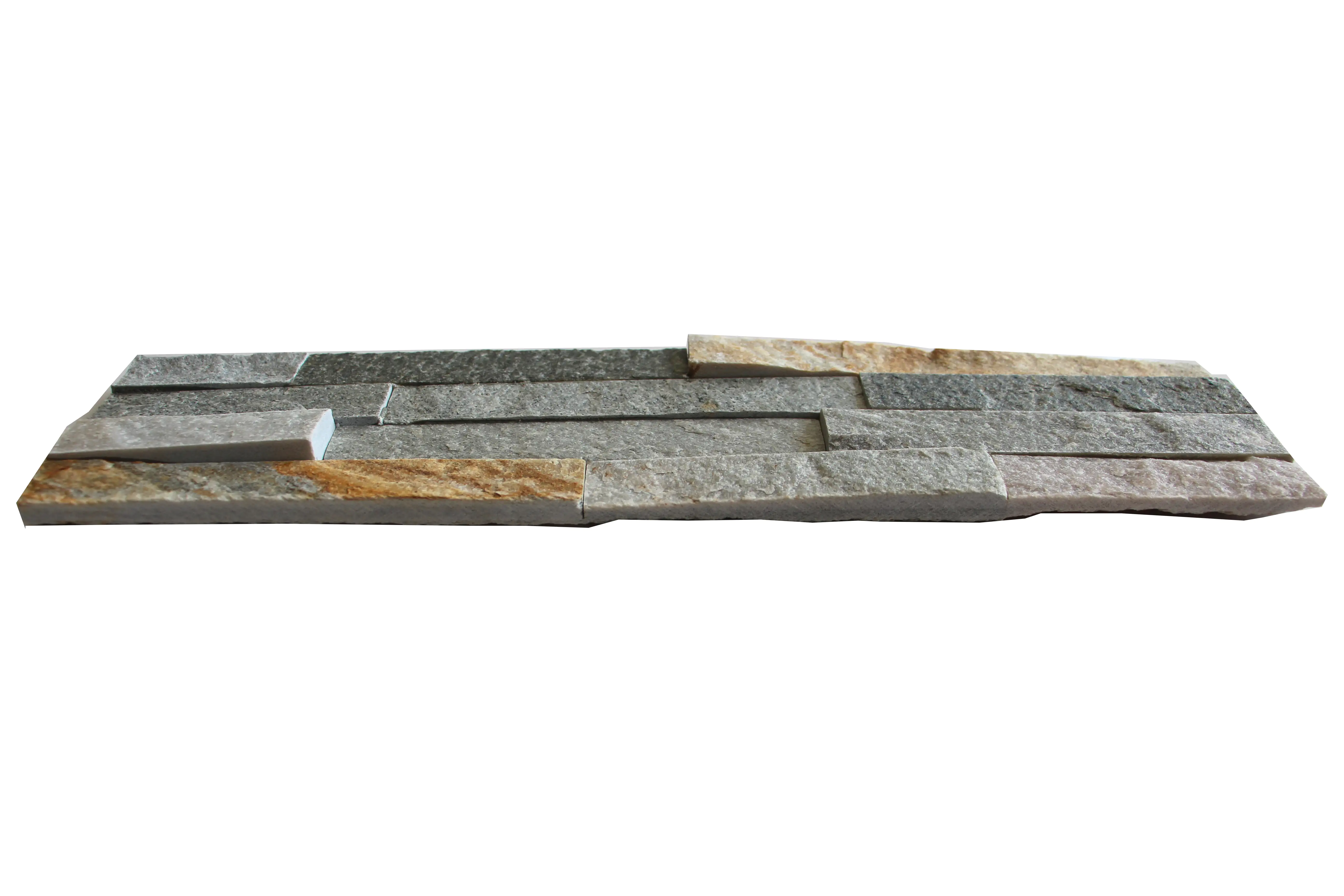 TrendLine Verblendsteine Quartz TrendLine Verblender Quartz grau-gelb