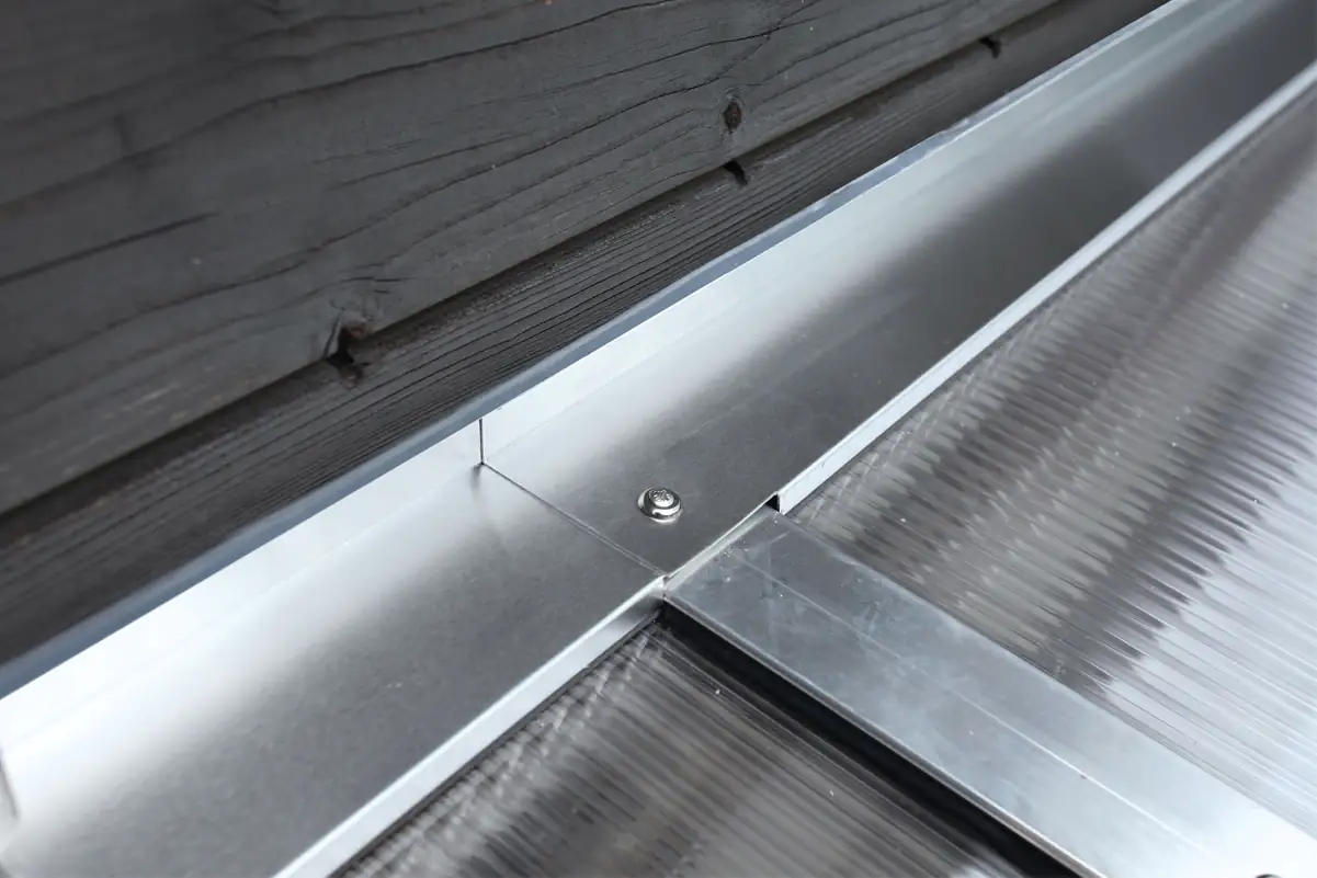 SKAN HOLZ Wandanschlussprofil-Set für Terrassenüberdachungen 648 cm Breite