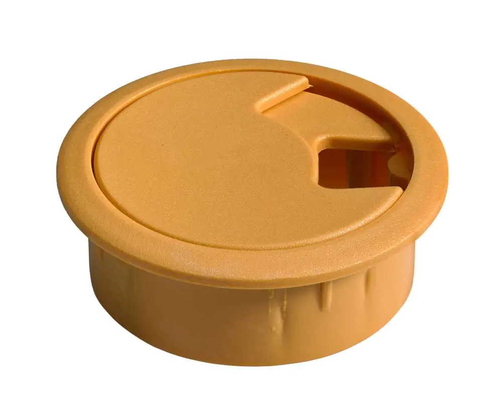 Hettich Kabeldurchlass Buche Außendurchmesser: 68 mm