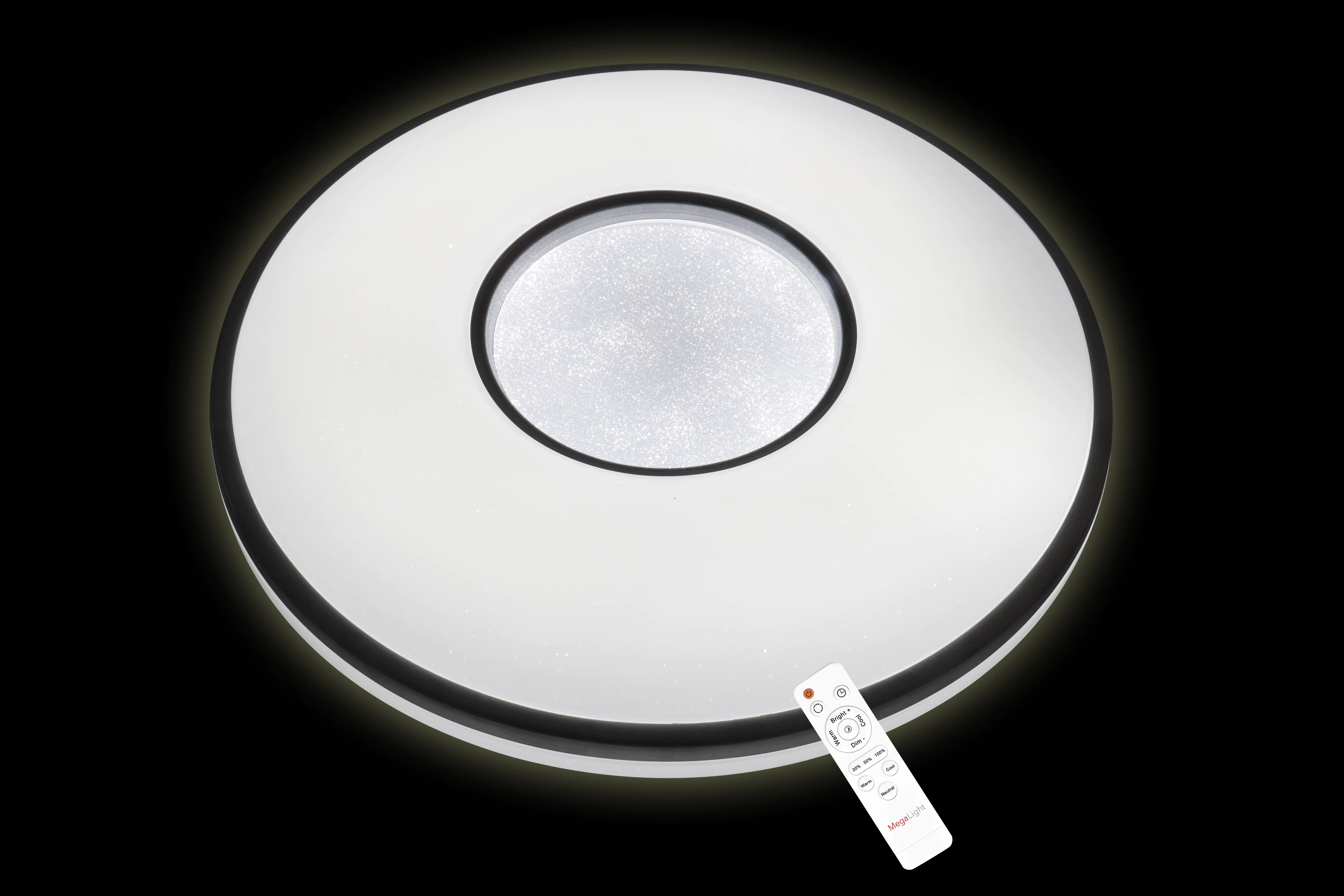 4260198488929_3 MegaLight LED Deckenleuchte Shining Silverstar Sternenglanz 49 cm 24 W
