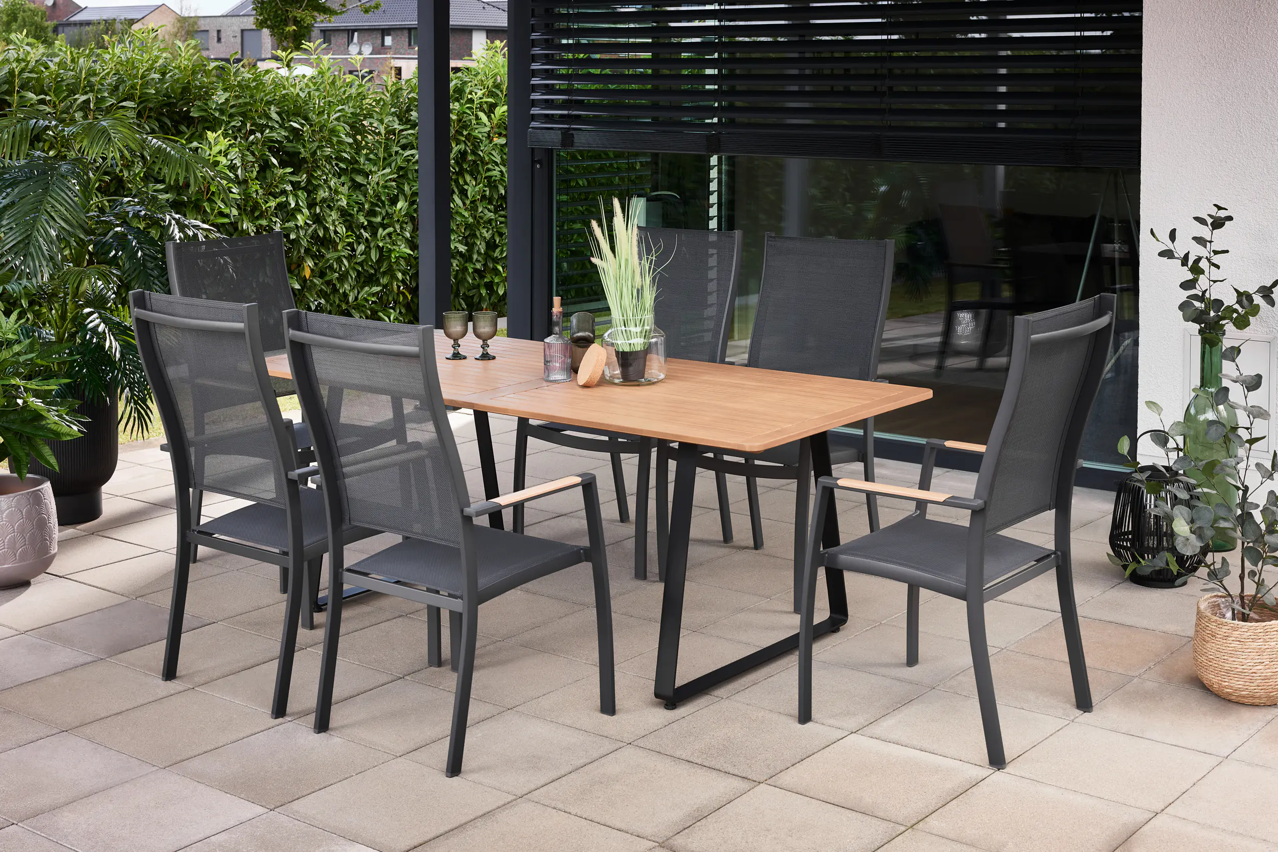 Primaster Gartenstuhl Rimini stapelbar Primaster Gartenstuhl Rimini stapelbar