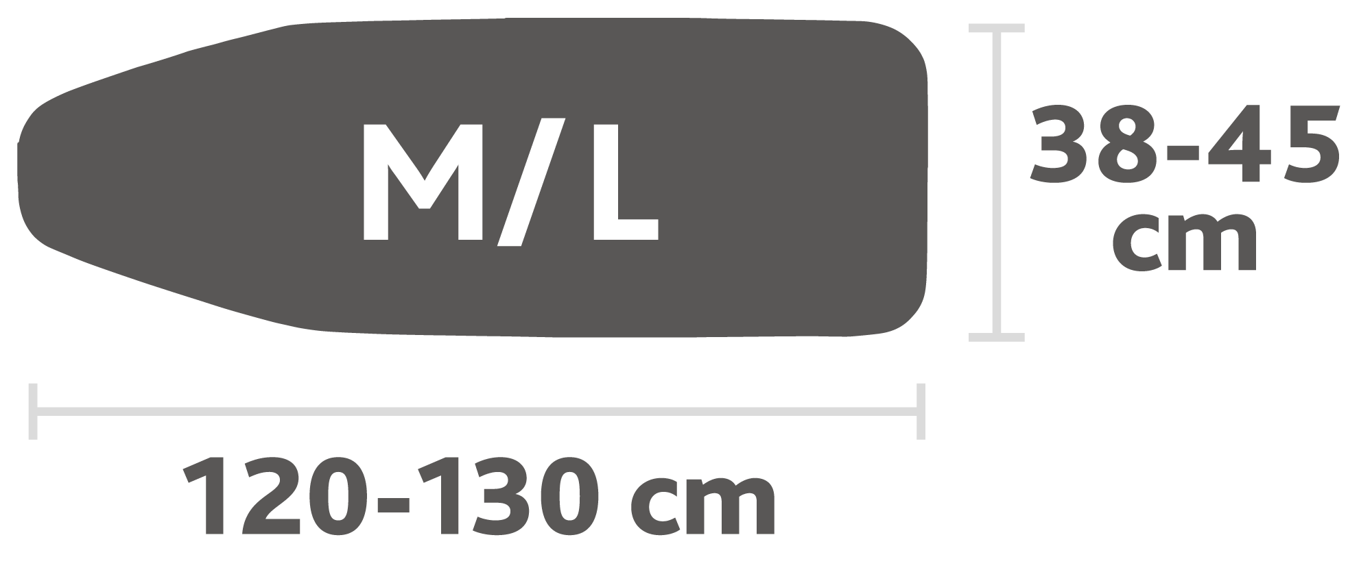 Vileda Bügeltischbezug für Total Reflect Plus 38-45 x 120-130 cm