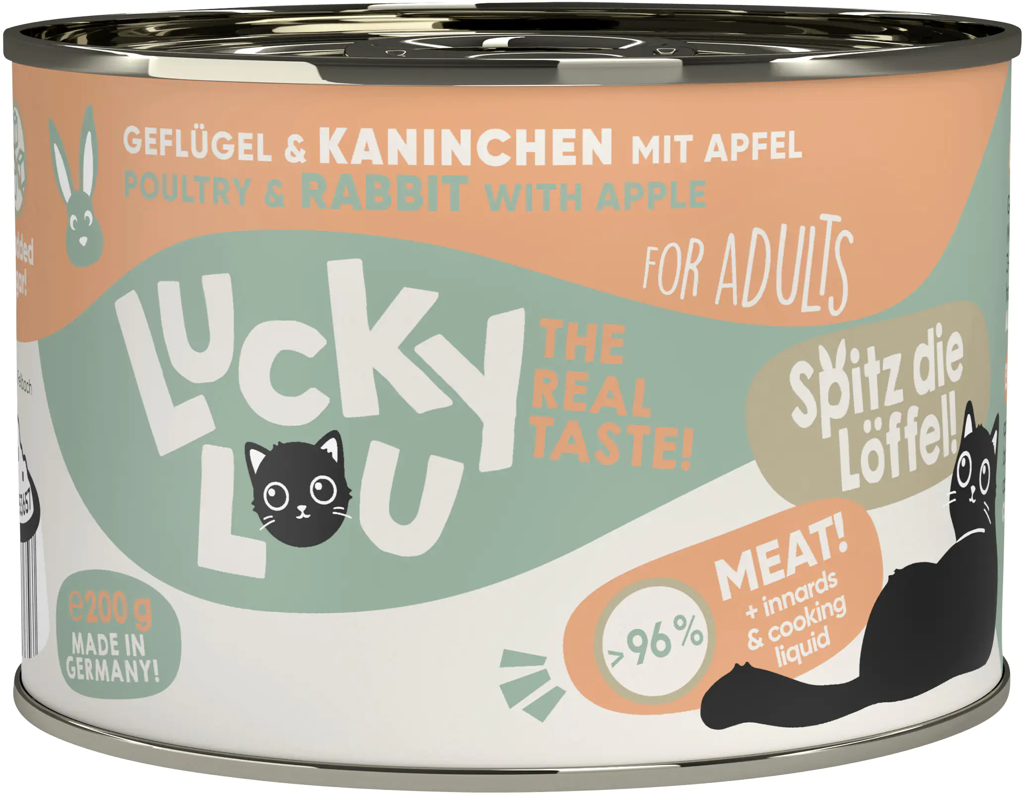 Lucky Lou Lifestage Adult Geflügel und Kaninchen 200g