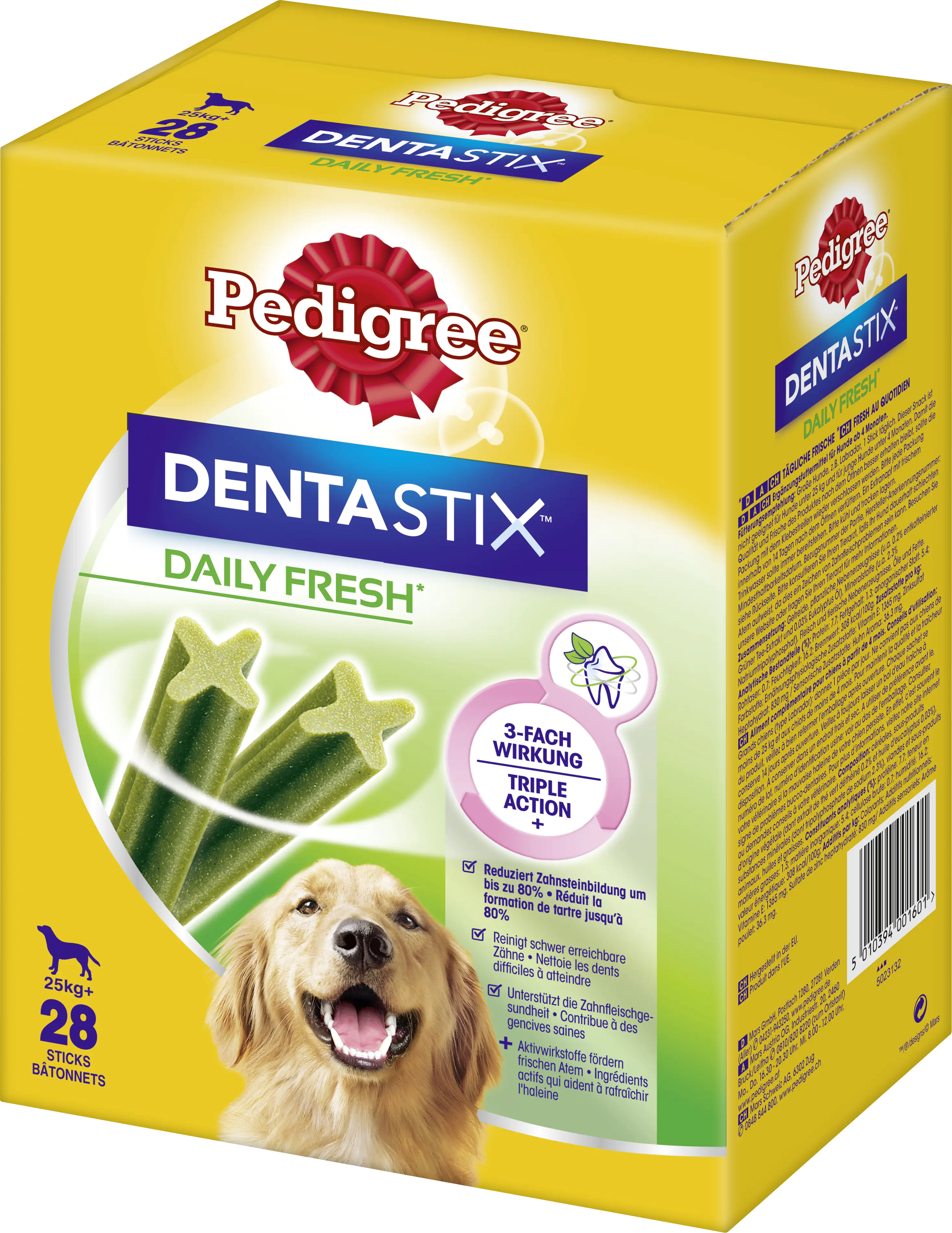 Pedigree Dentastix Daily Fresh Große Hunde 28 Stück kaufen Globus