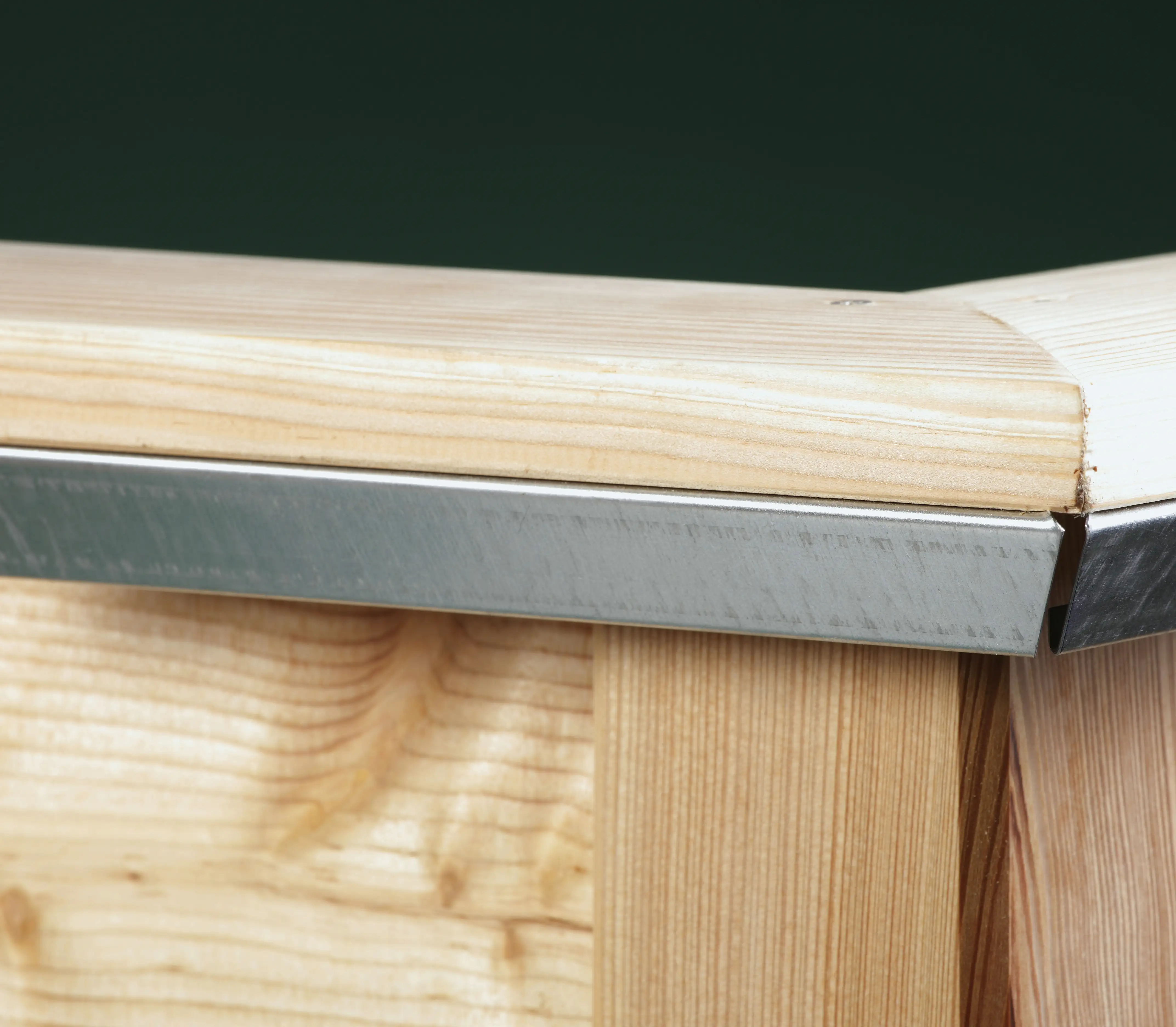 KGT Schneckenkante für Hochbeet Woody light, verzinkt