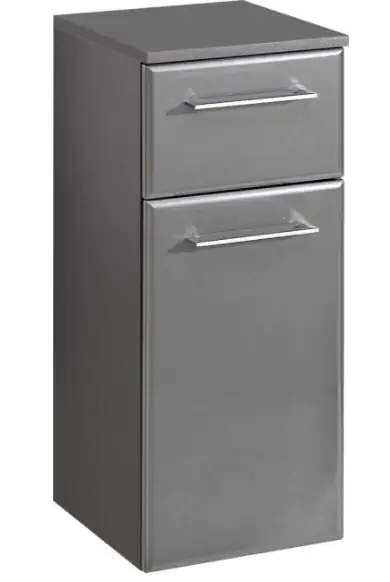 Pelipal Badmöbel-Set Quickset 378 Anthrazit Hgl mit Unterschrank Hängeschrank + Hochschrank 120 cm Pelipal Badmöbel-Set Quickset 378 Anthrazit Hgl mit Unterschrank Hängeschrank + Hochschrank 120 cm