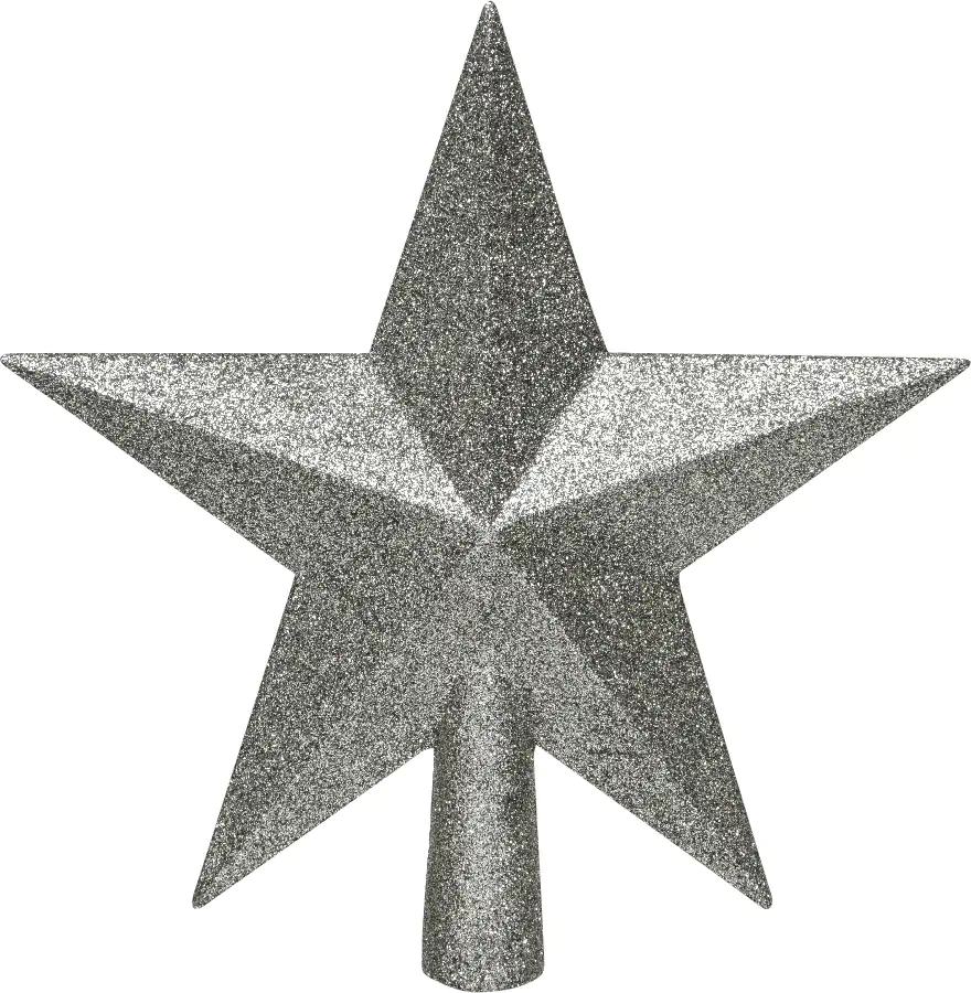 8720194932780 Kaemingk Tannenbaumspitze warmgrau bruchfest, langlebig 19 cm