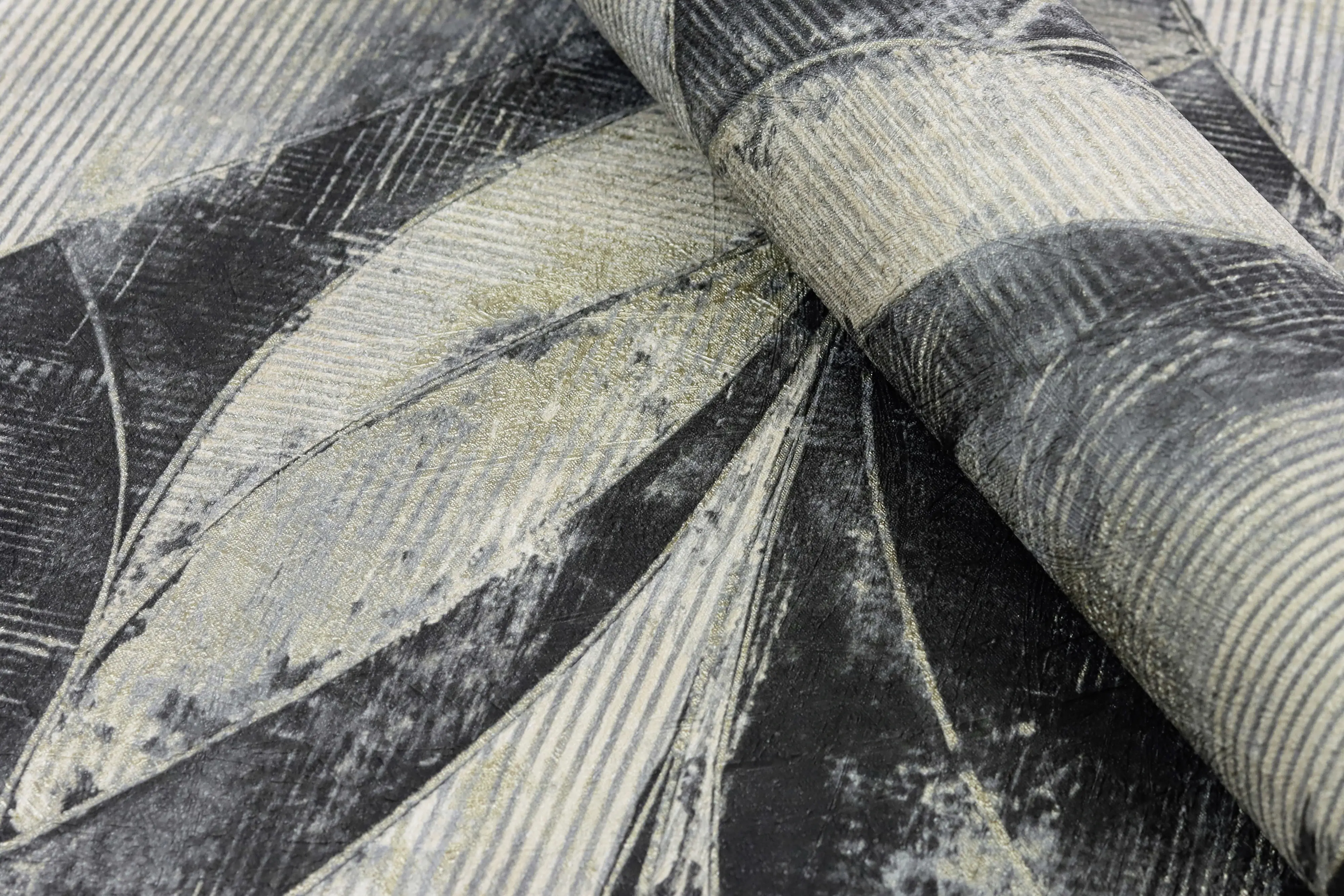 Rasch Vliestapete 520071 Concrete grafik bronze-grün, 10,05 x 0,53 m