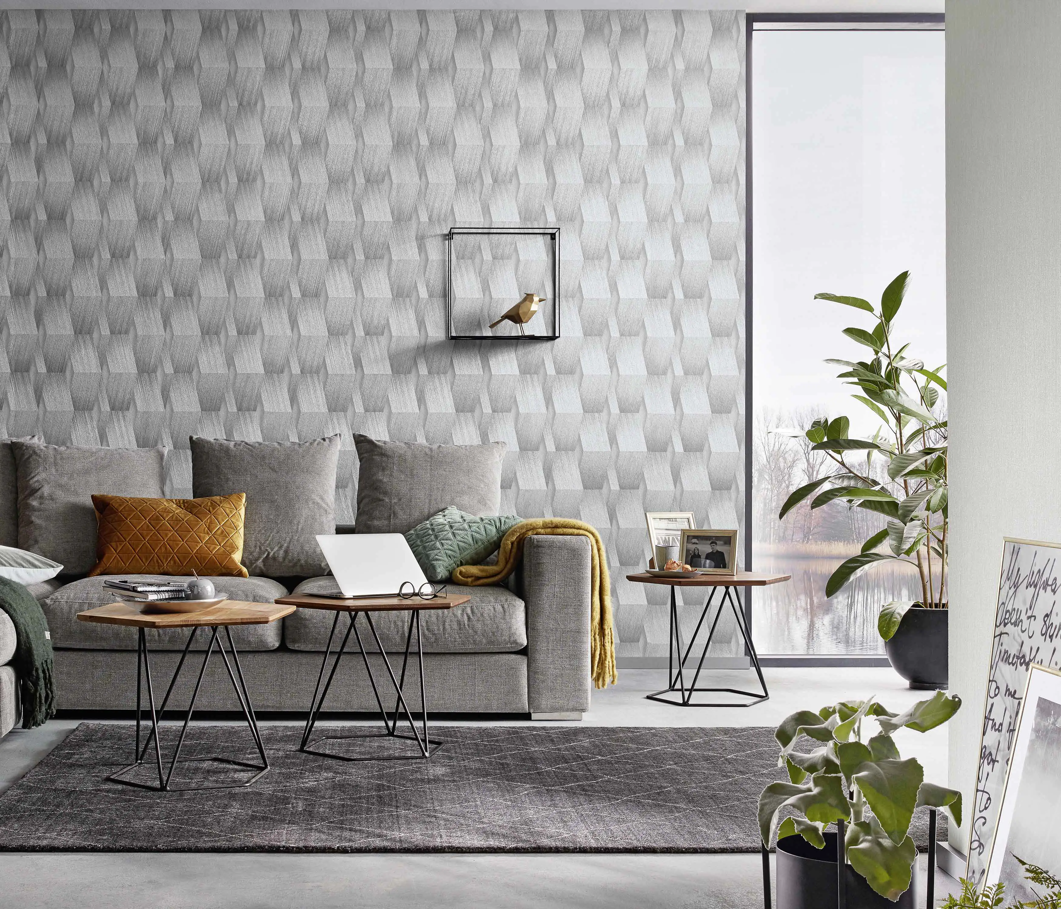 Guido Maria Kretschmer Vliestapete 10046-10 Fashion For Walls grafik grau 10,05 x 0,53 m Guido Maria Kretschmer Vliestapete 10046-10 Fashion For Walls grafik grau 10,05 x 0,53 m