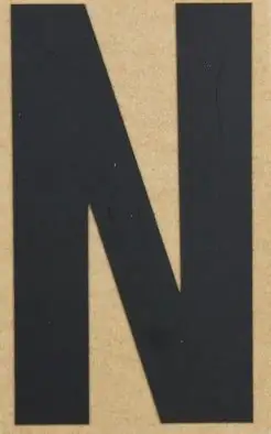 Conacord Klebebuchstabe 65 x 100 mm