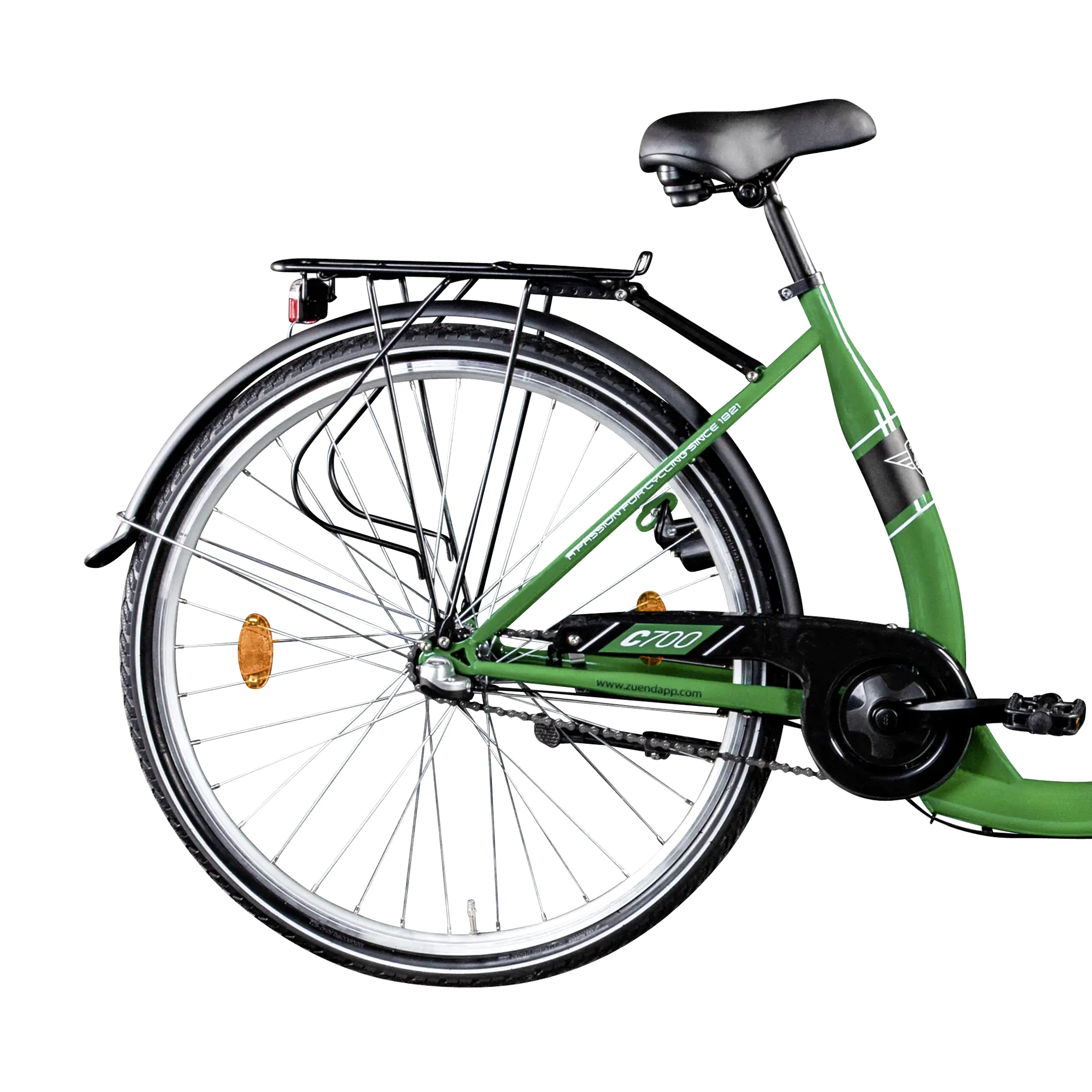 Zündapp Cityrad C700 28 Zoll 3-Gang RH 46cm grün